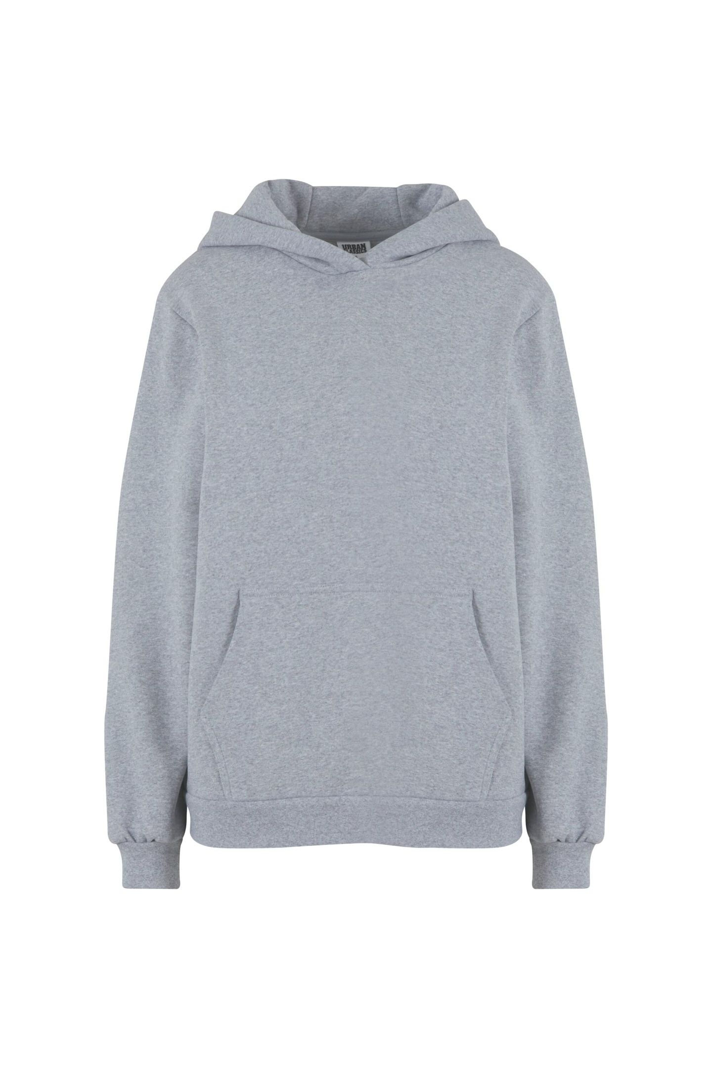 LADIES LOOSE BRUSHED FLEECE HOODY MELANGE 3