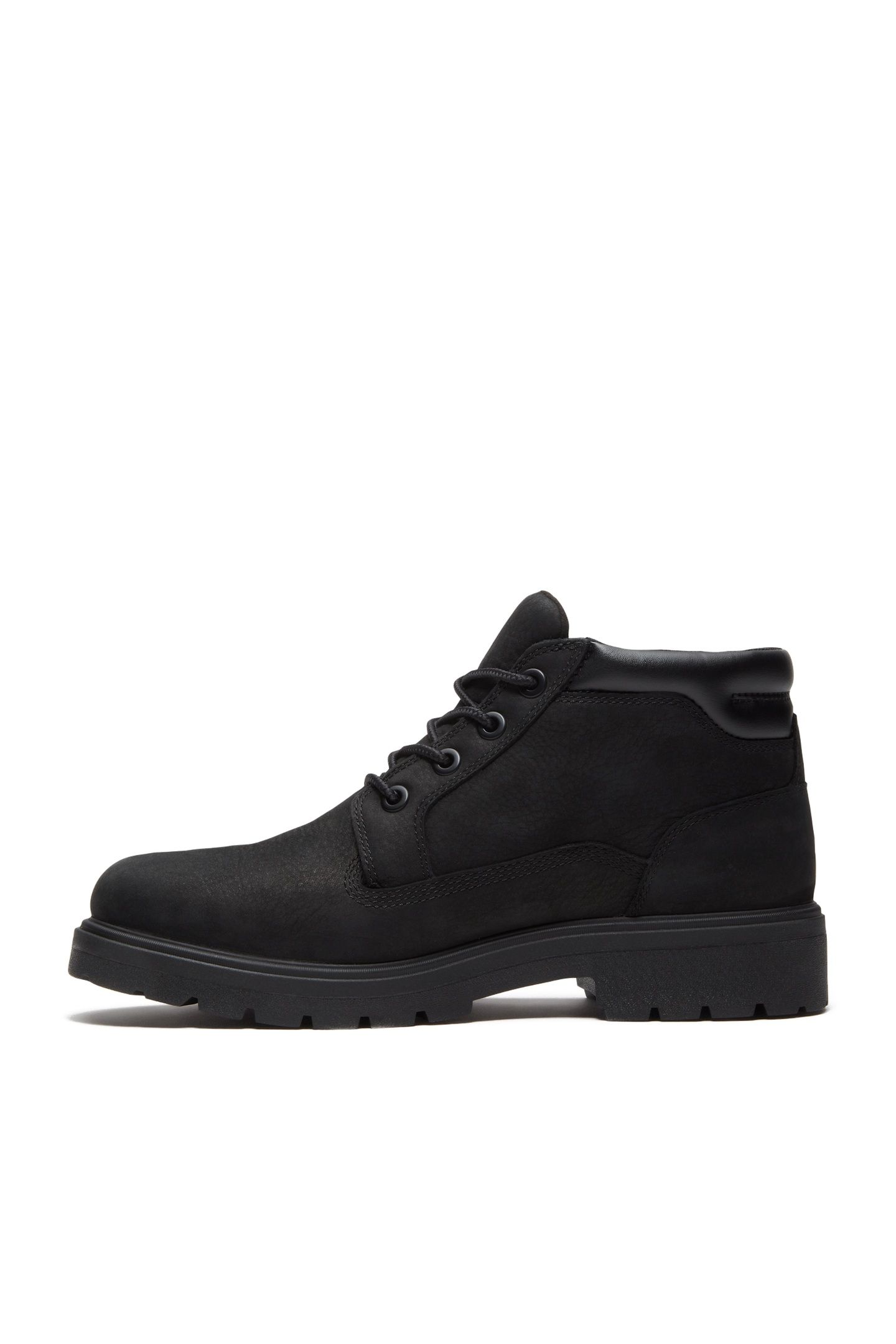MID LACE UP WATERPROOF CHUKKA BOOT BLACK NUBUCK 8
