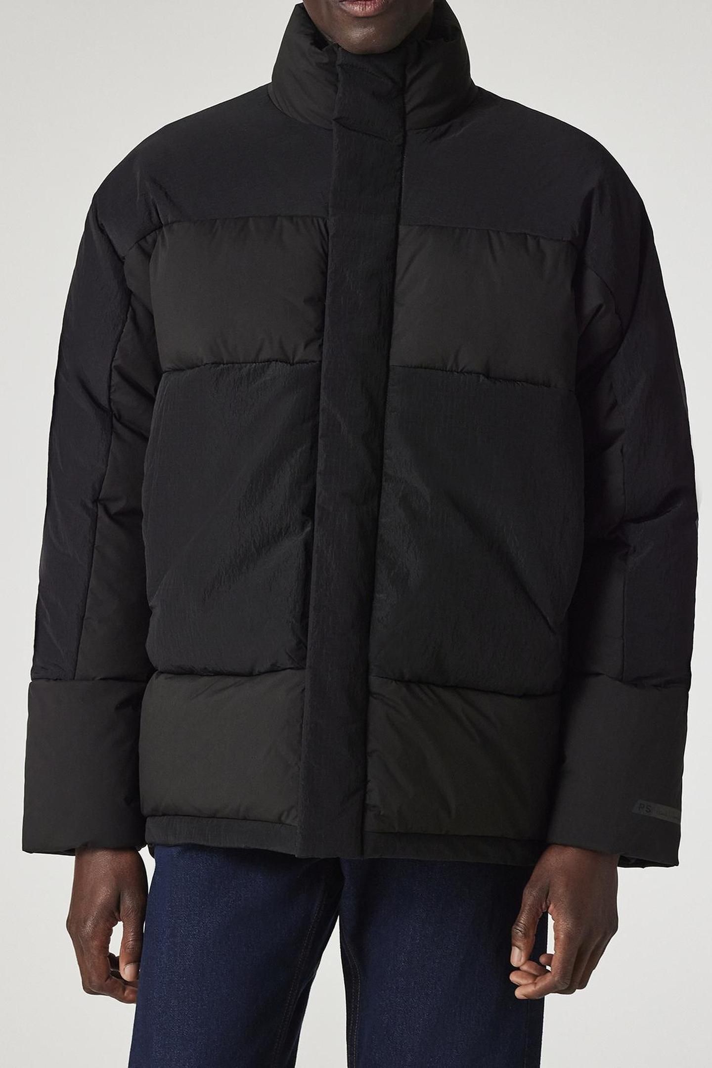 MENS FIBRE DOWN PUFFER JACKET BLACK 1