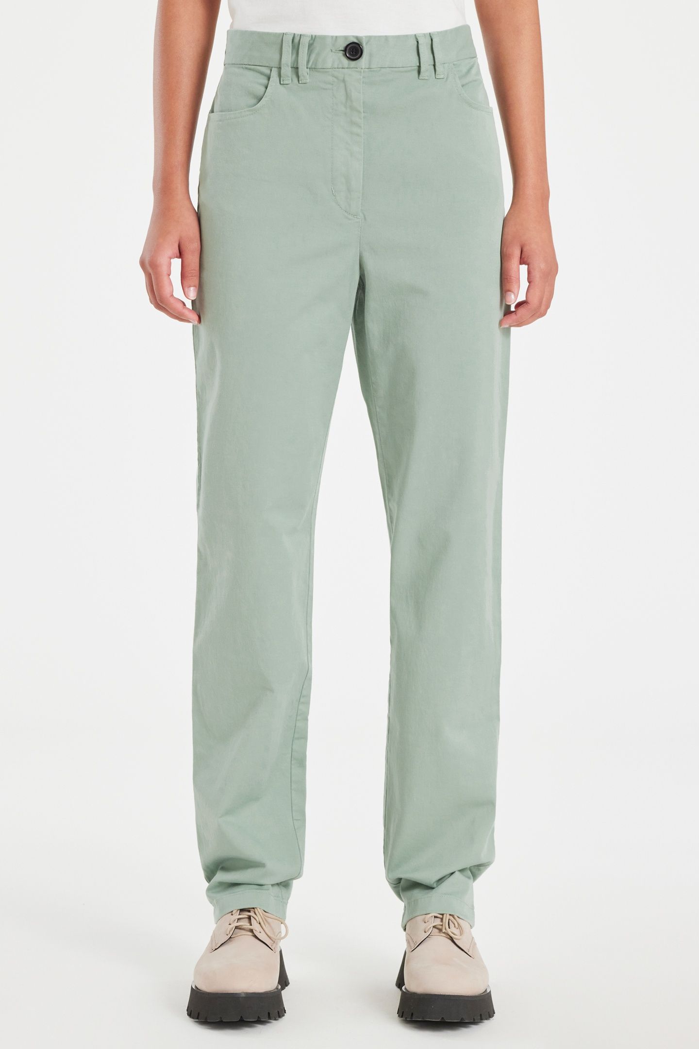 WOMENS TROUSERS MILITARY GREEN 1