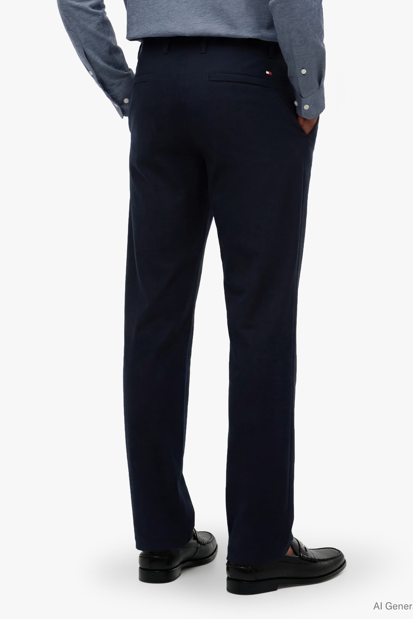 DENTON KNIT TECH CHINO NAVY BLUE 3