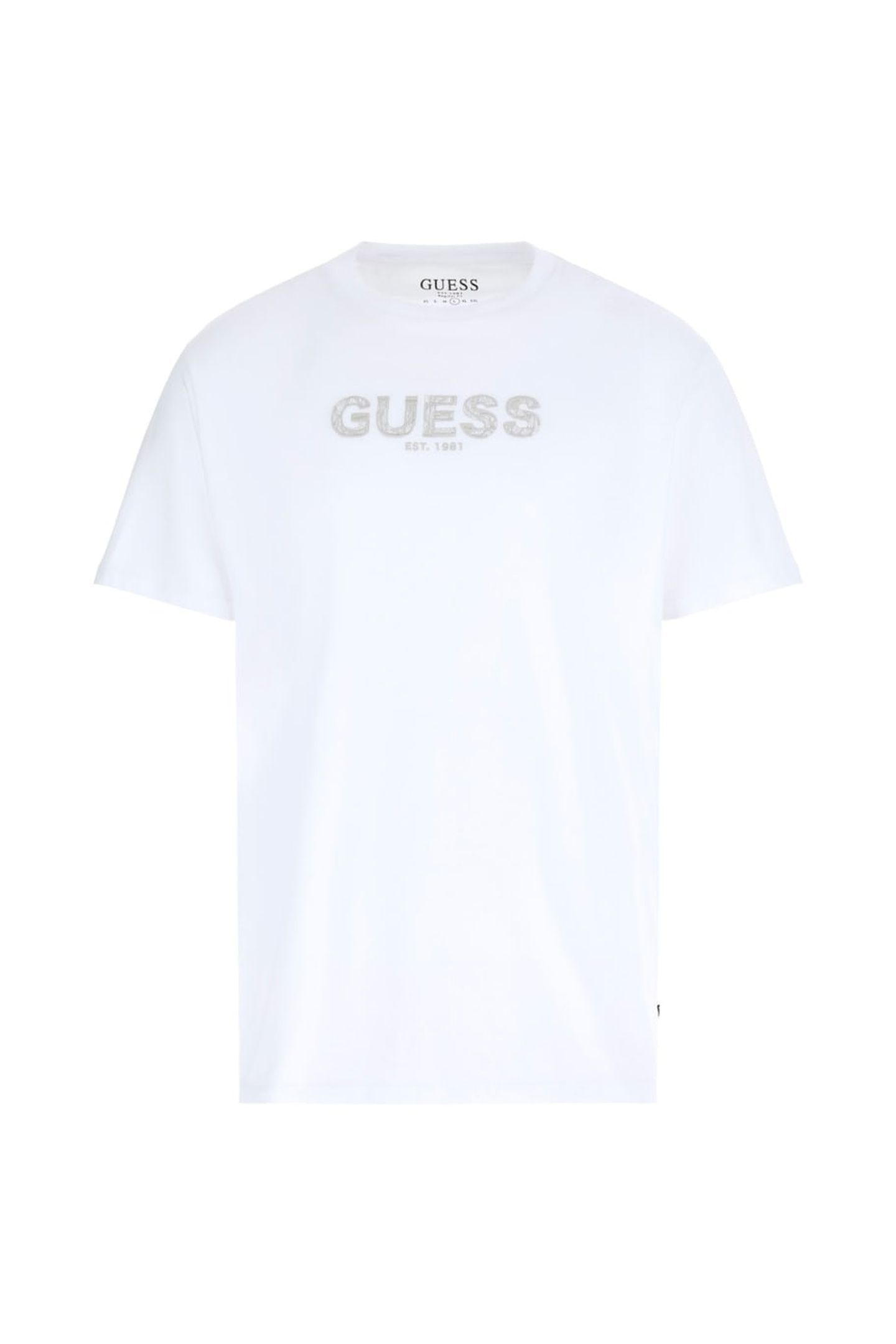 SS BSC GUESS EMBROID PURE WHITE 7