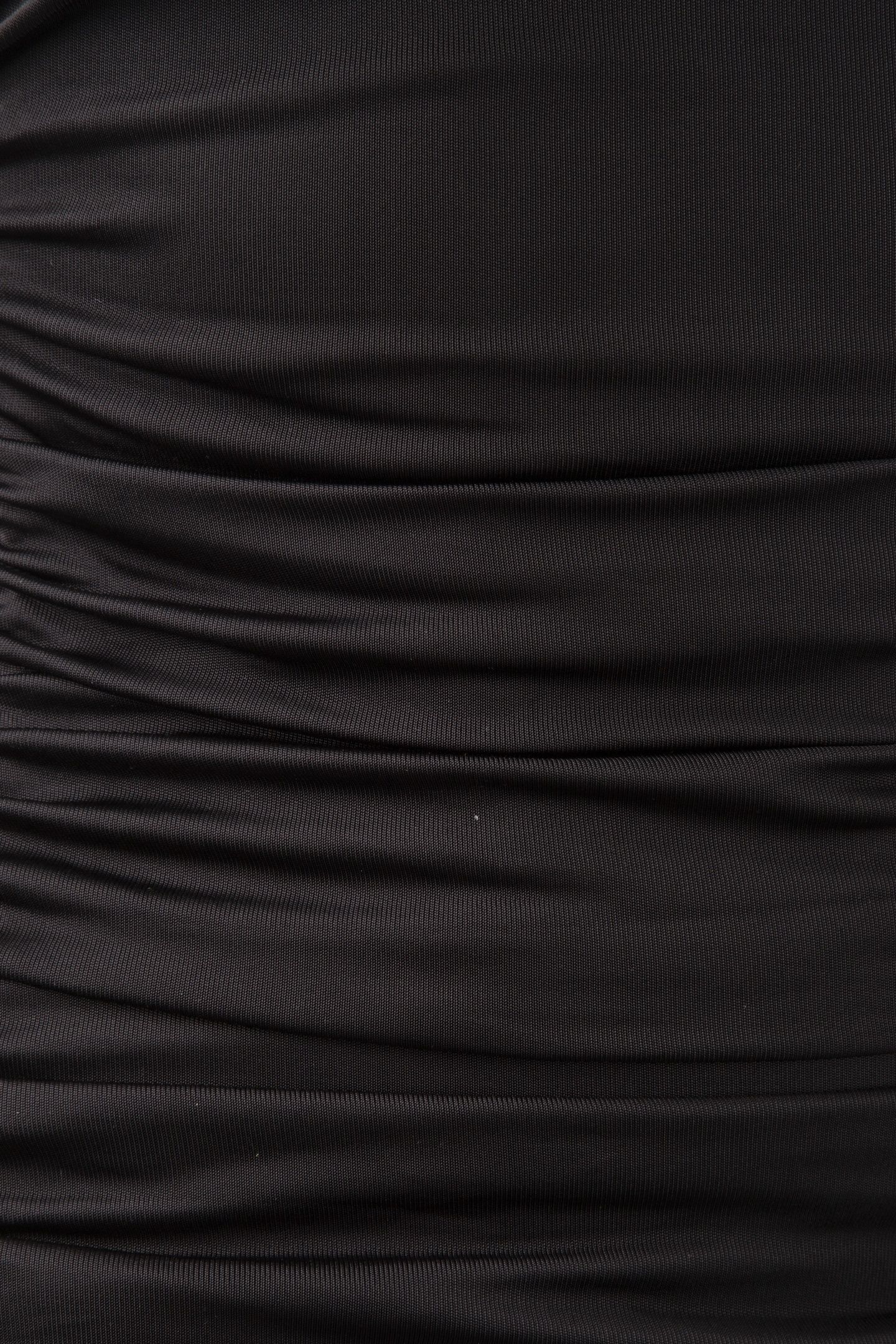 PATTY COWL NECK DRES JET BLACK A996 4