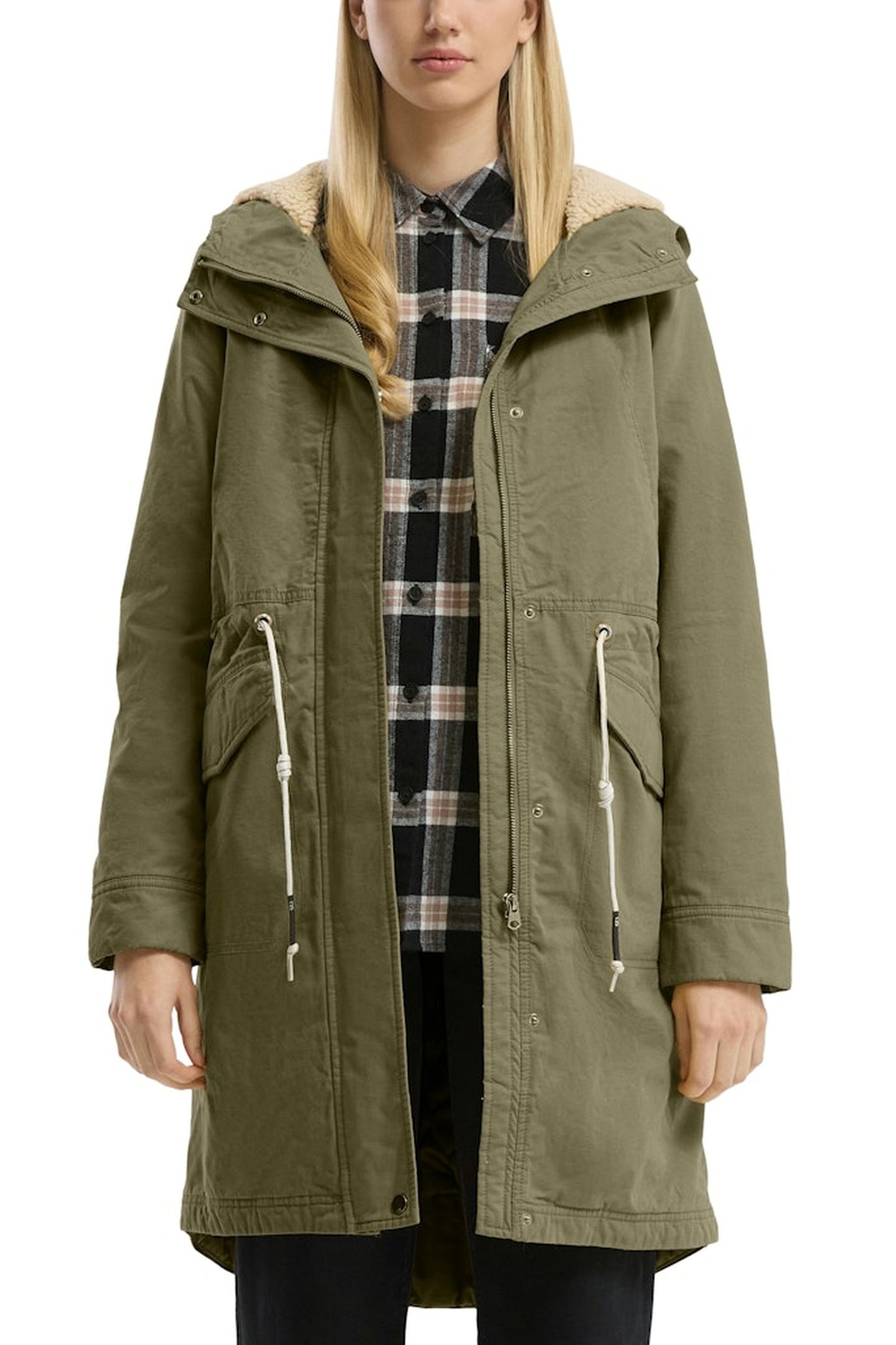 S.OLIVER-QS JACKETS OUTDOOR GREEN 1