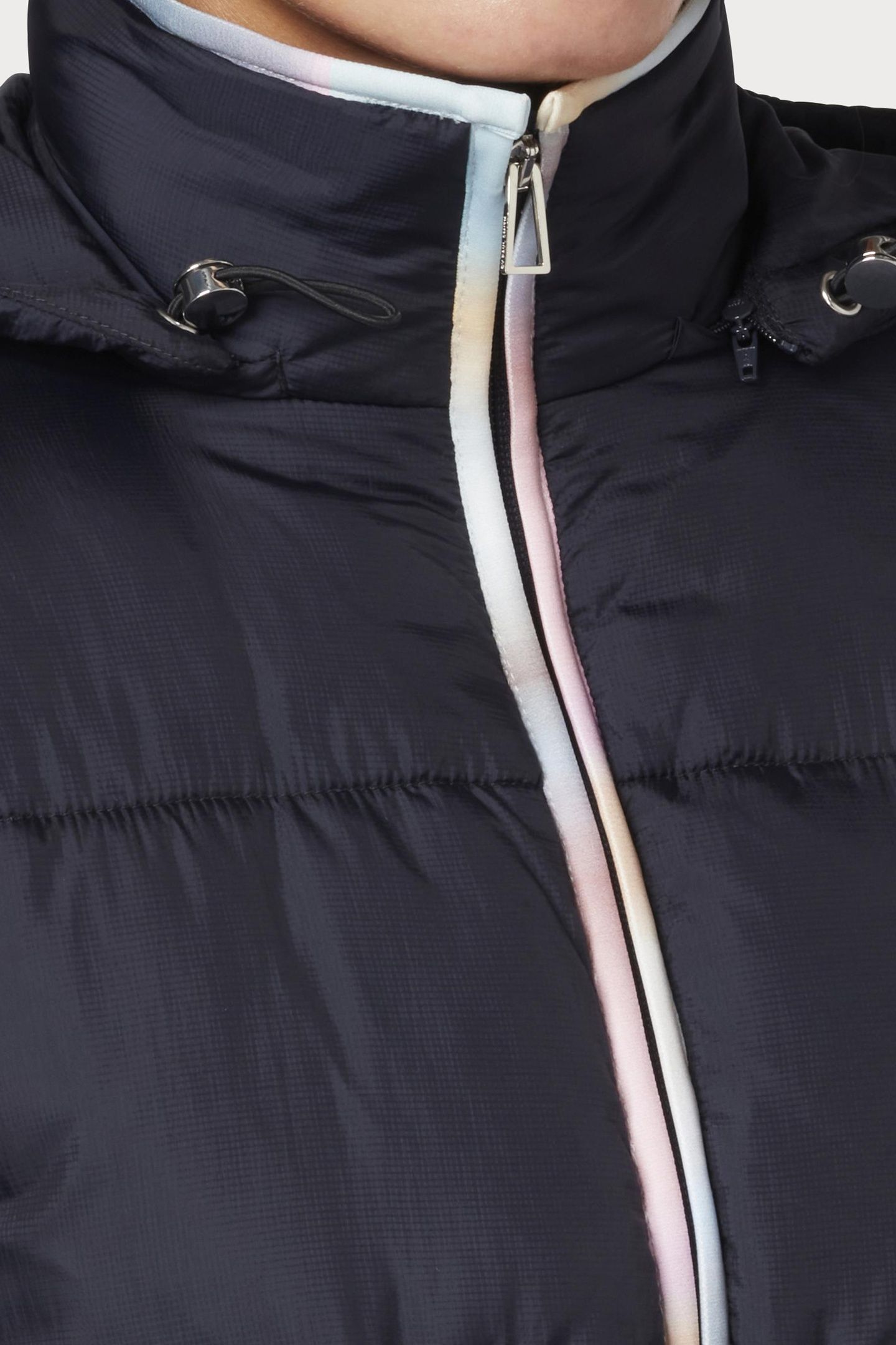 WOMENS FIBRE DOWN JACKET VERY DARK NAVY 7