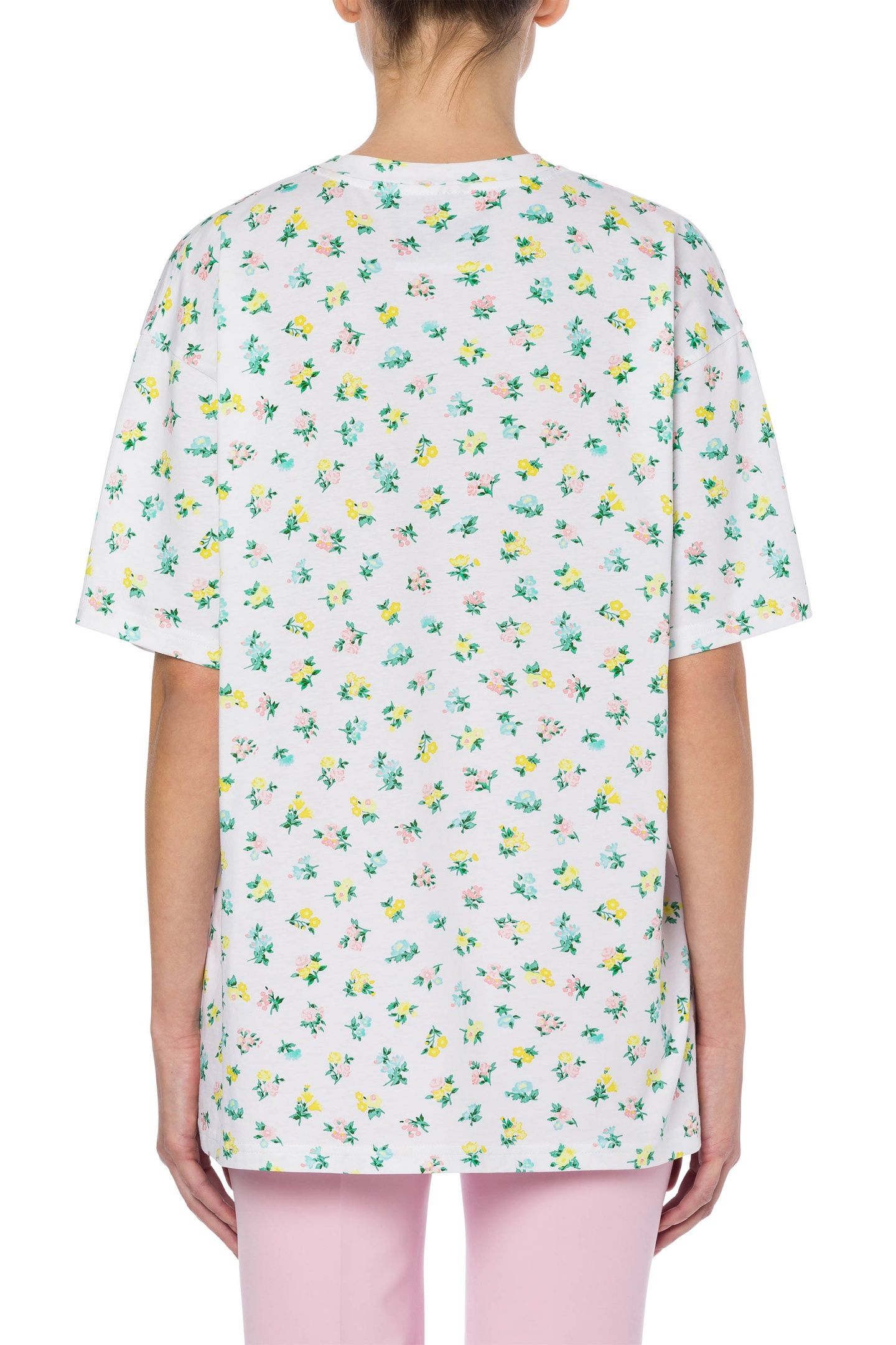 TEDDY PATCHWORK FLORAL T-SHIRT WHITE 2