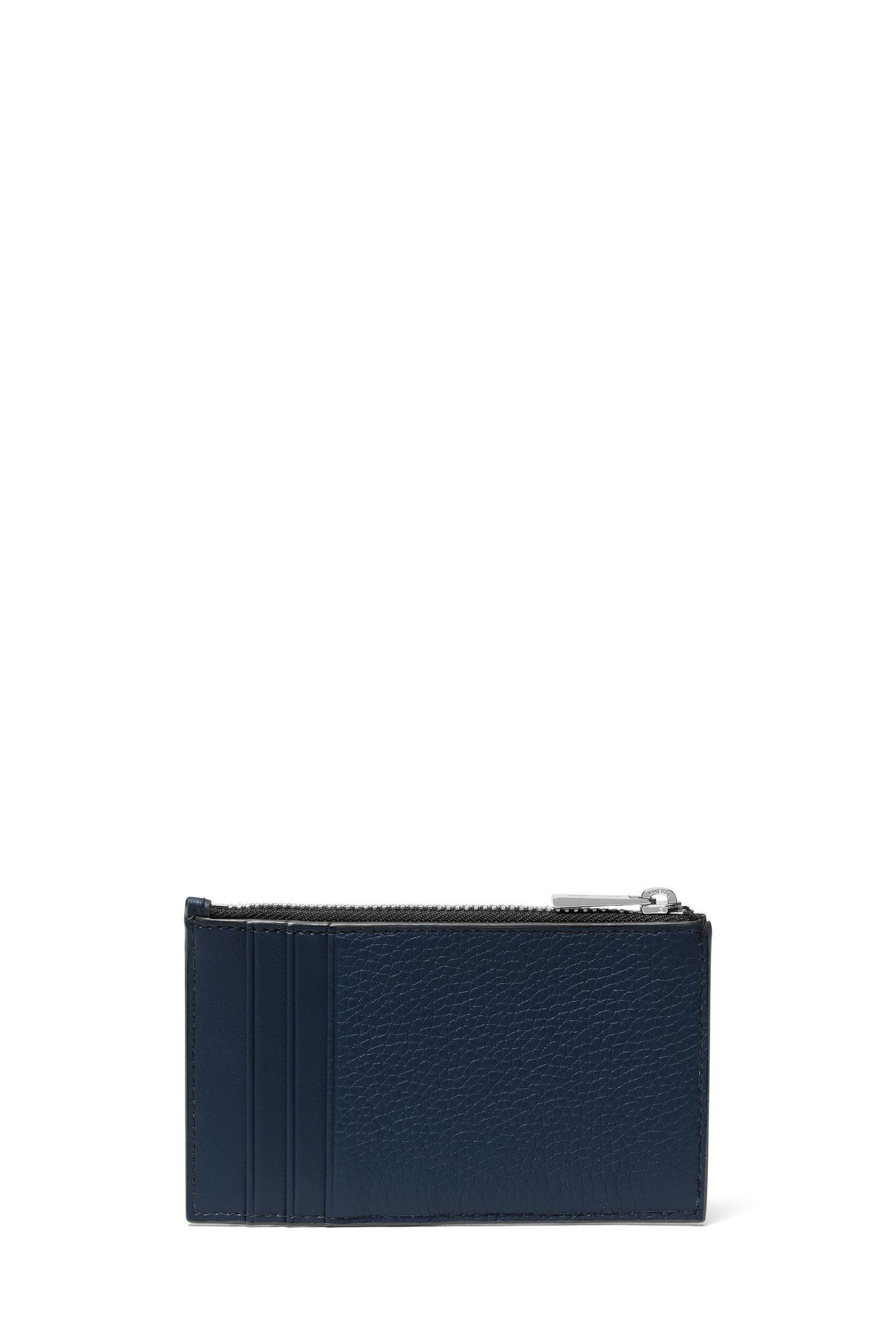 SLIM ZIP WALLET NAVY 2