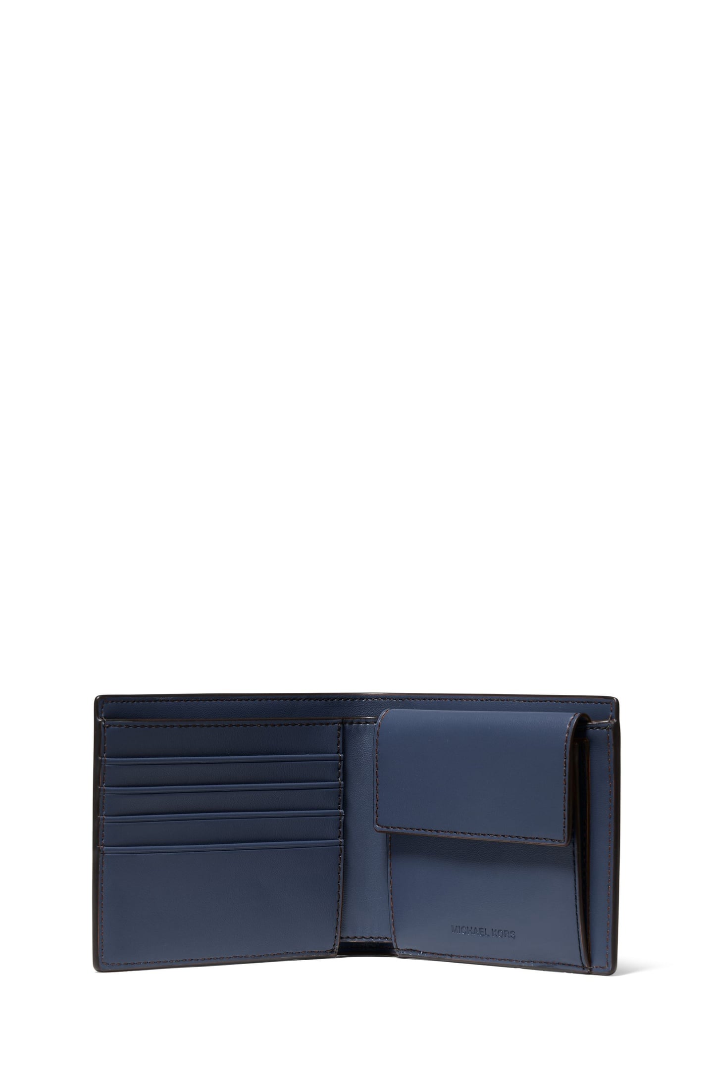 BILLFOLD W COIN POCKET NAVY 2