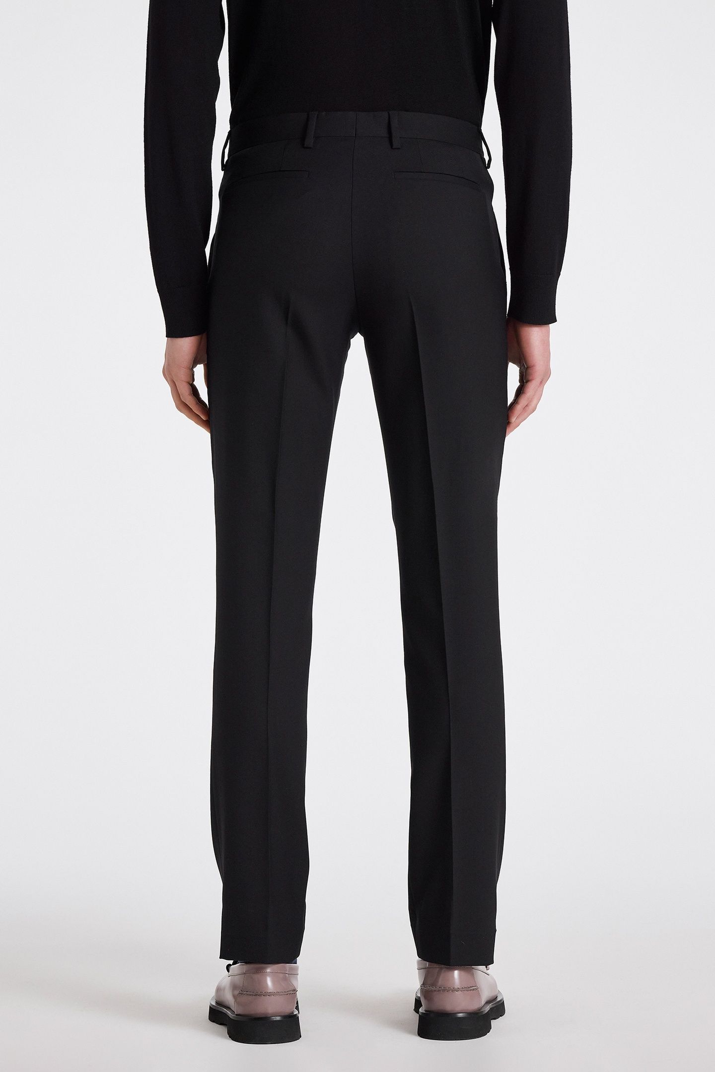 GENTS SLIM FIT TROUSER BLACK 2