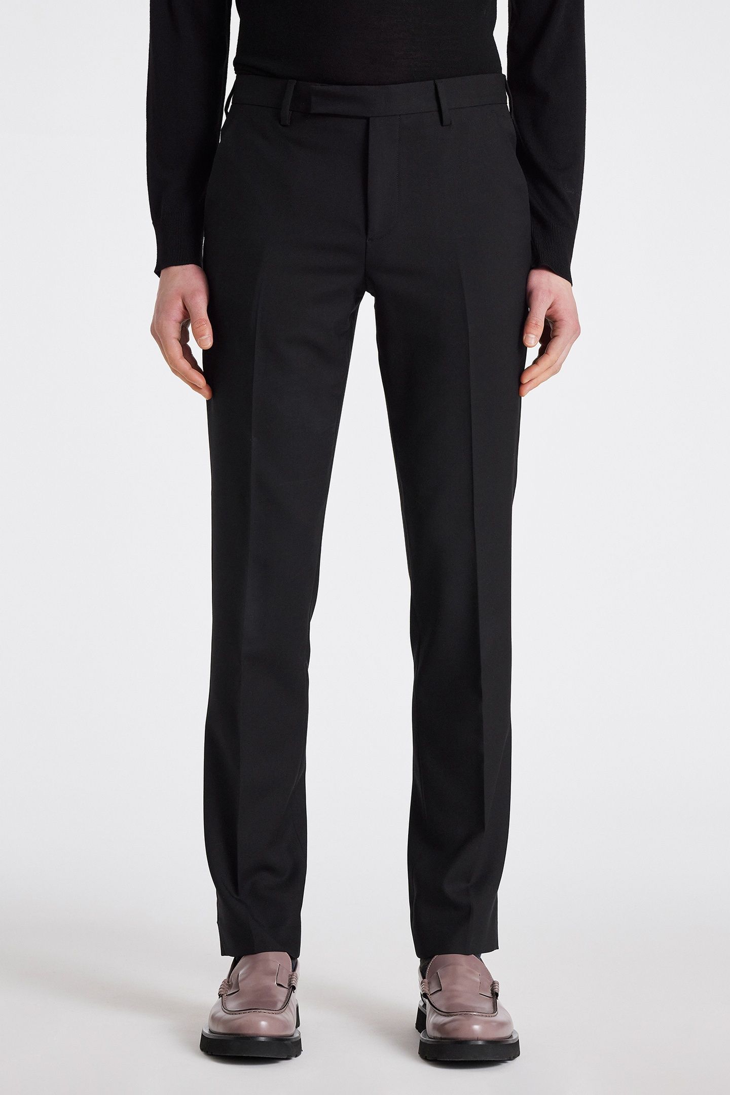 GENTS SLIM FIT TROUSER BLACK 1