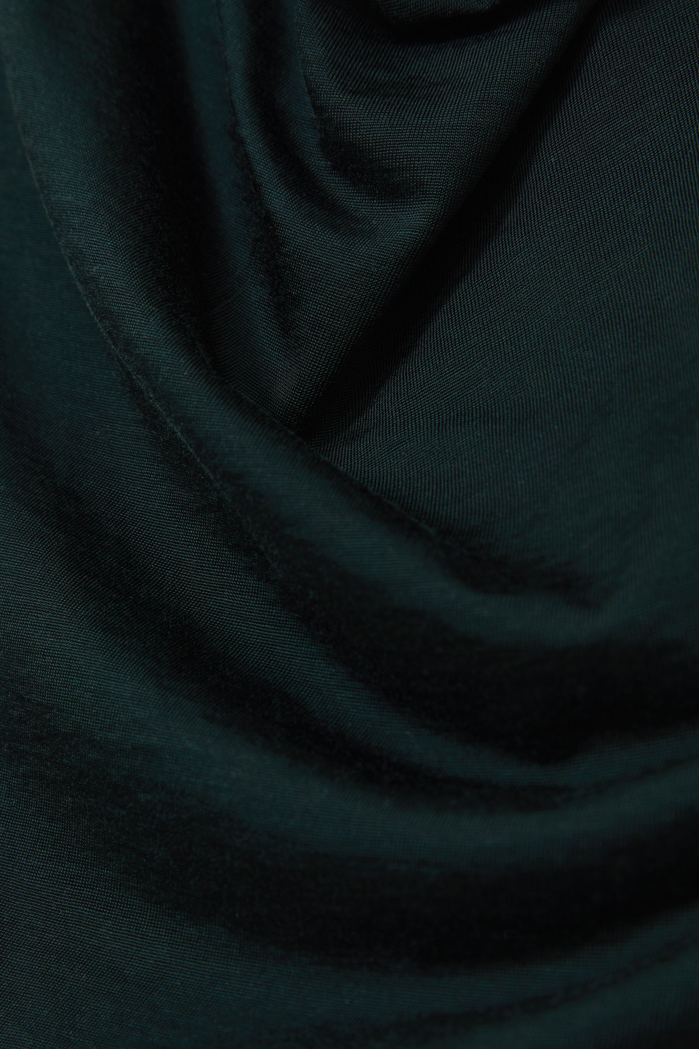 COWL NECK TOP GREEN 5