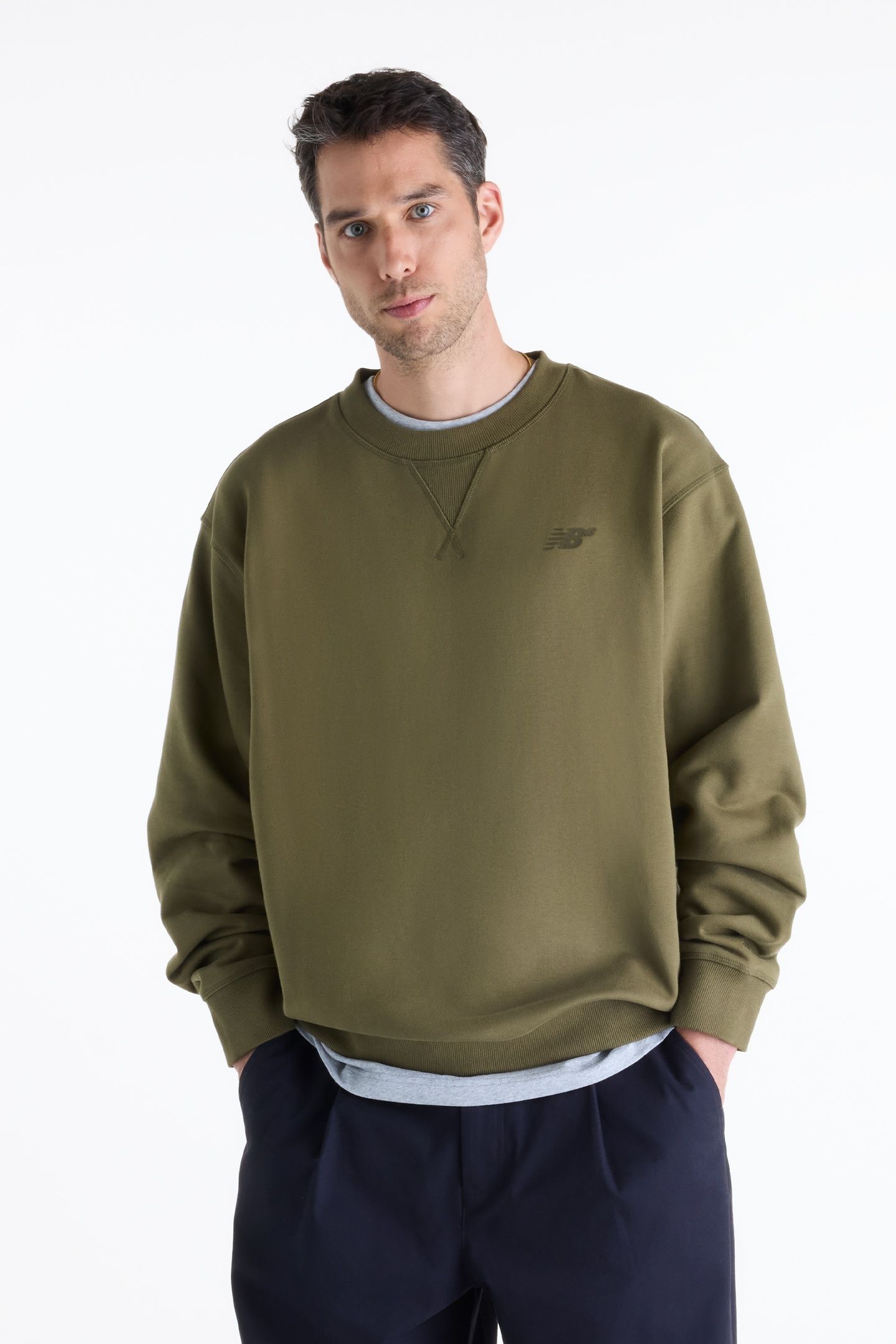 NUMERIC FRENCH TERRY CREW WAKAME 1