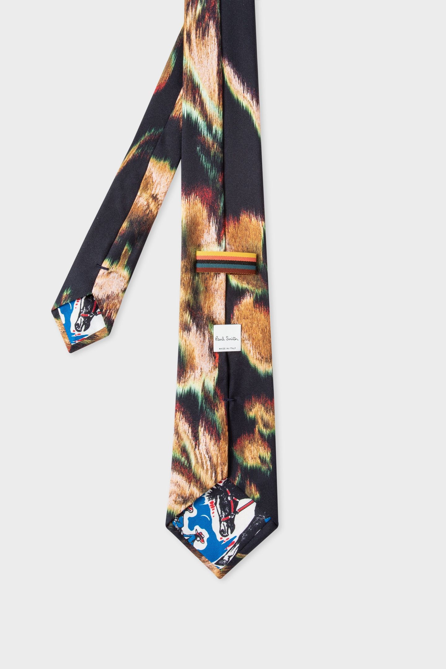 MEN TIE ROSE BLACK 2