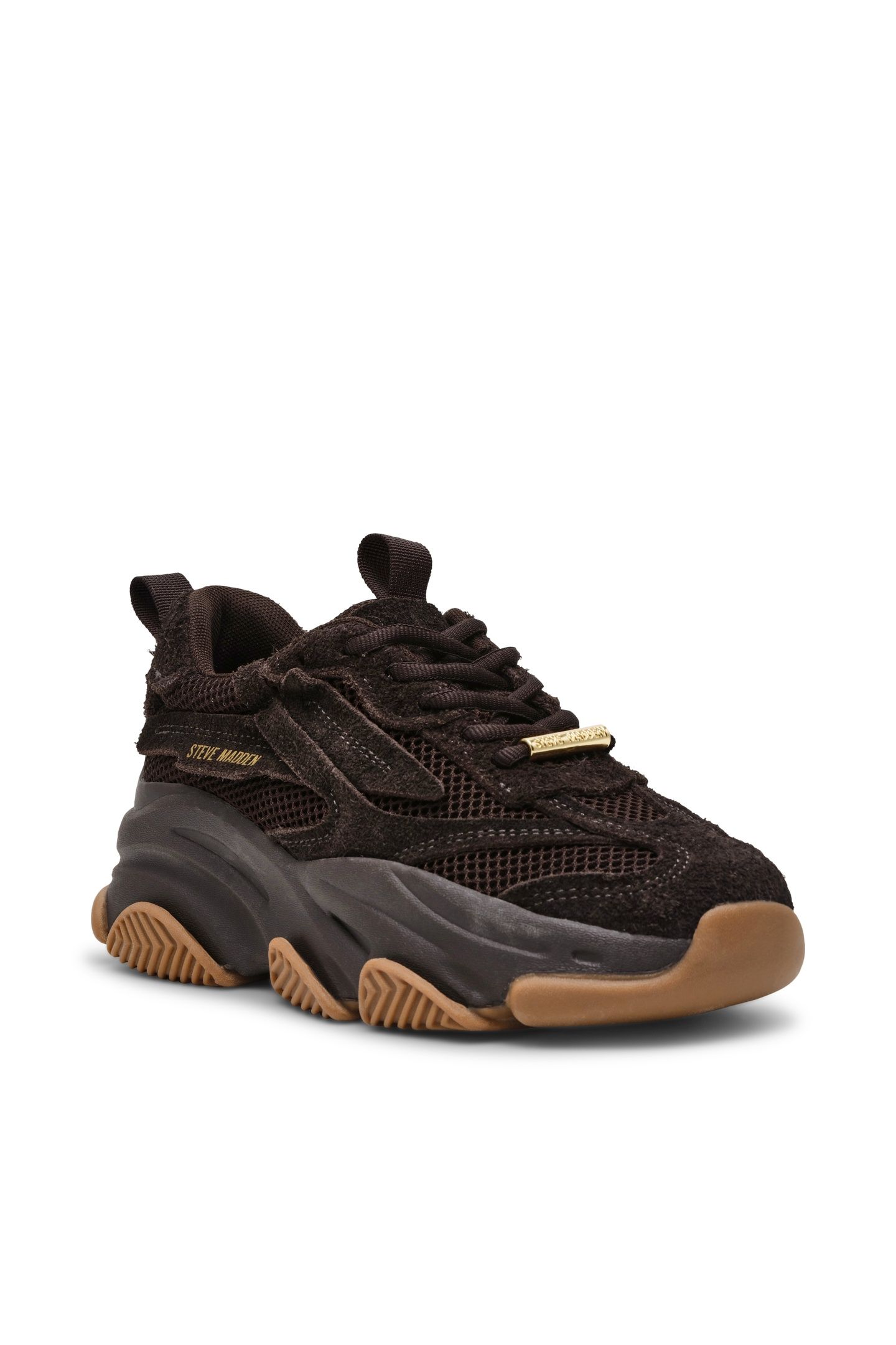POSSESSION-E SNEAKERS CHOCOLATE BROWN SUEDE 3