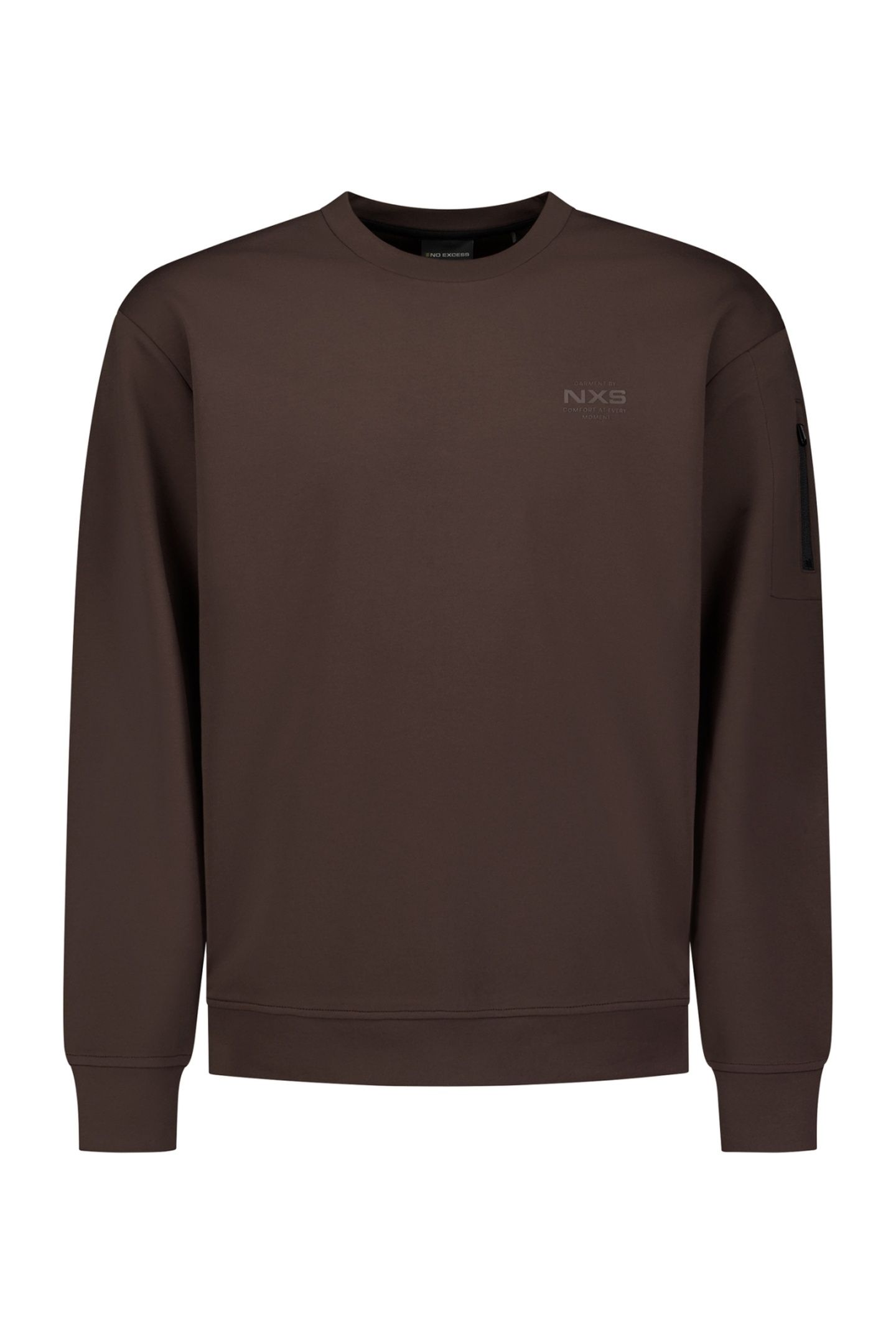 SWEATER CREWNECK DARK BROWN 5