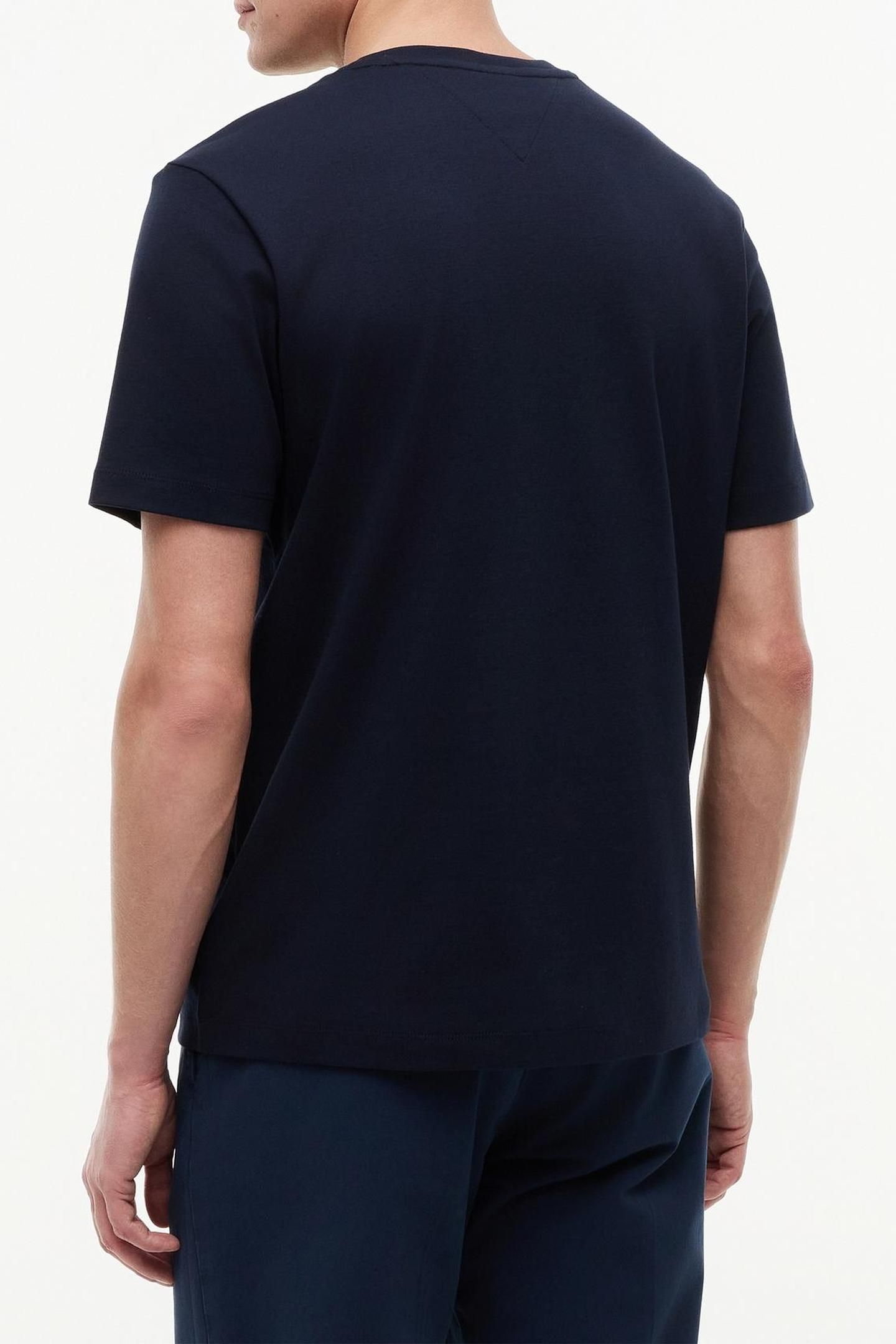 SOFT TOUCH LIGHT INTERLOCK TEE NAVY BLUE 3
