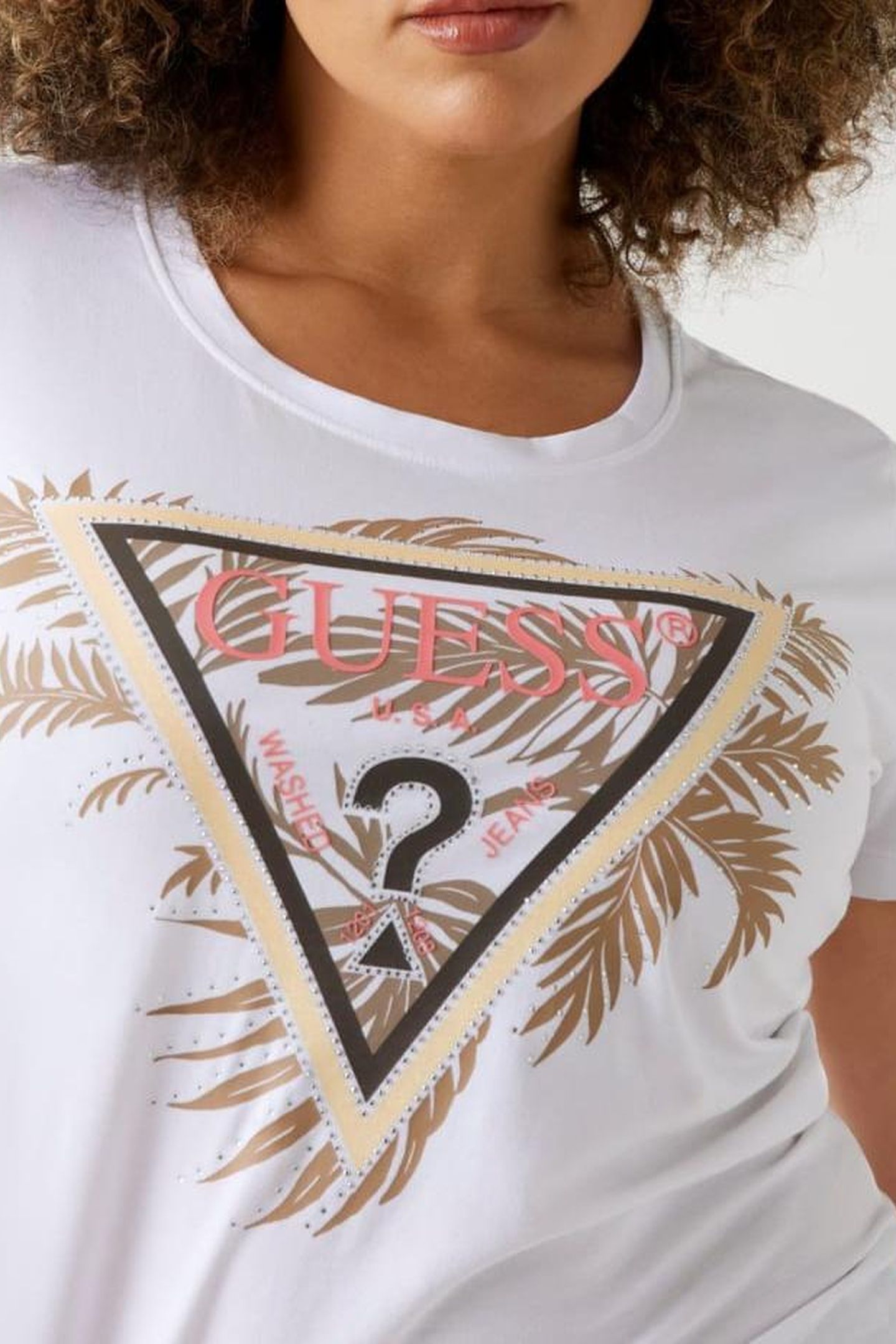 CN SS TRIANGLE PALM PURE WHITE 8