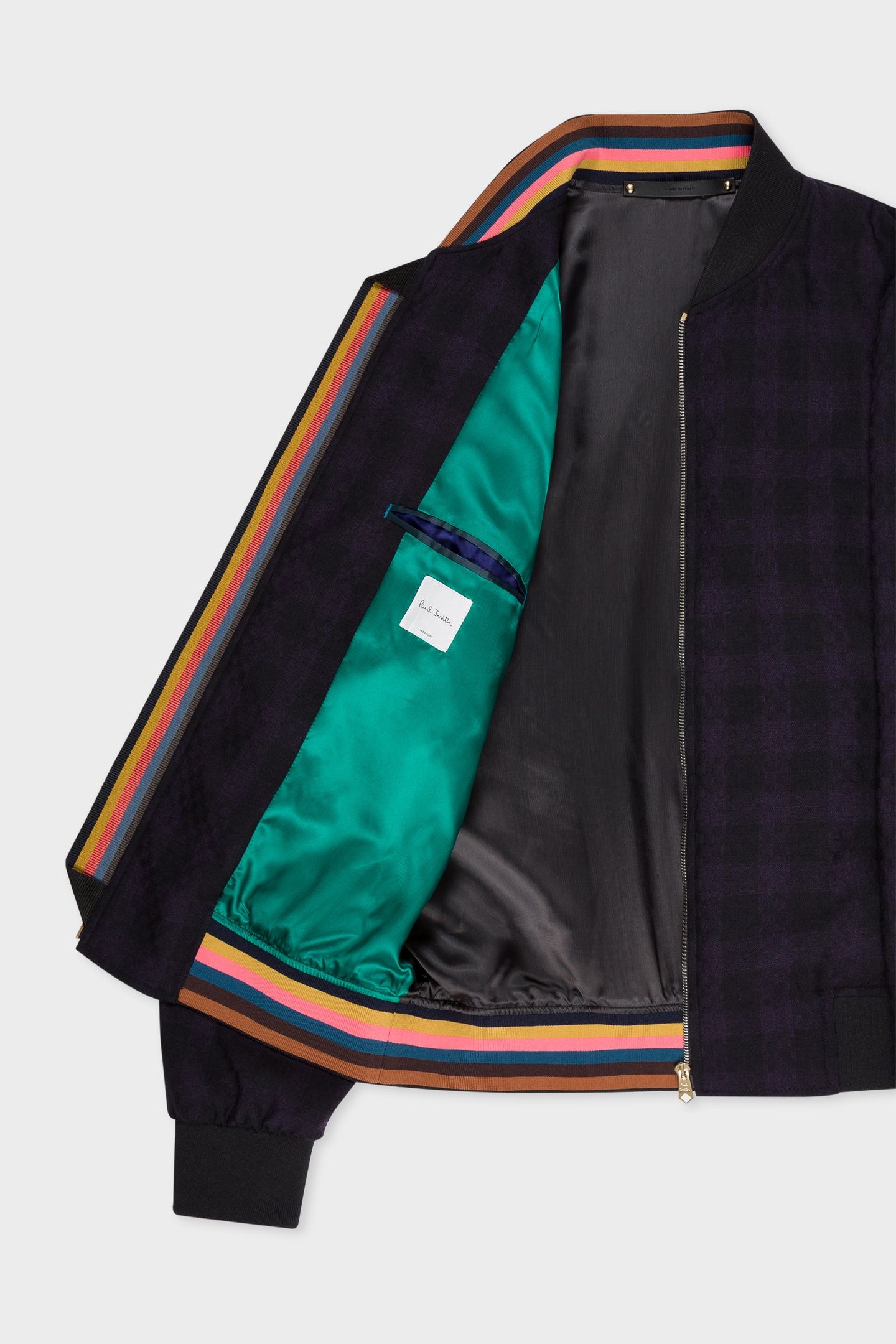 GENTS CASUAL BOMBER MAUVE 2