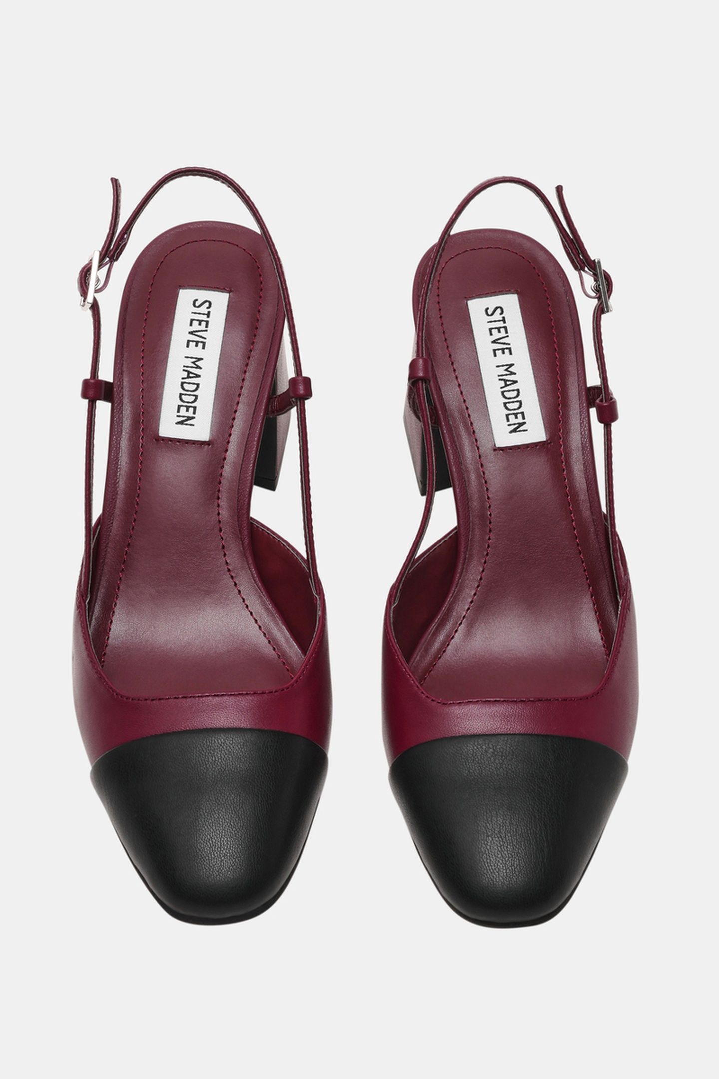ZEINA PUMPS BLACK CHERRY LACQ 4