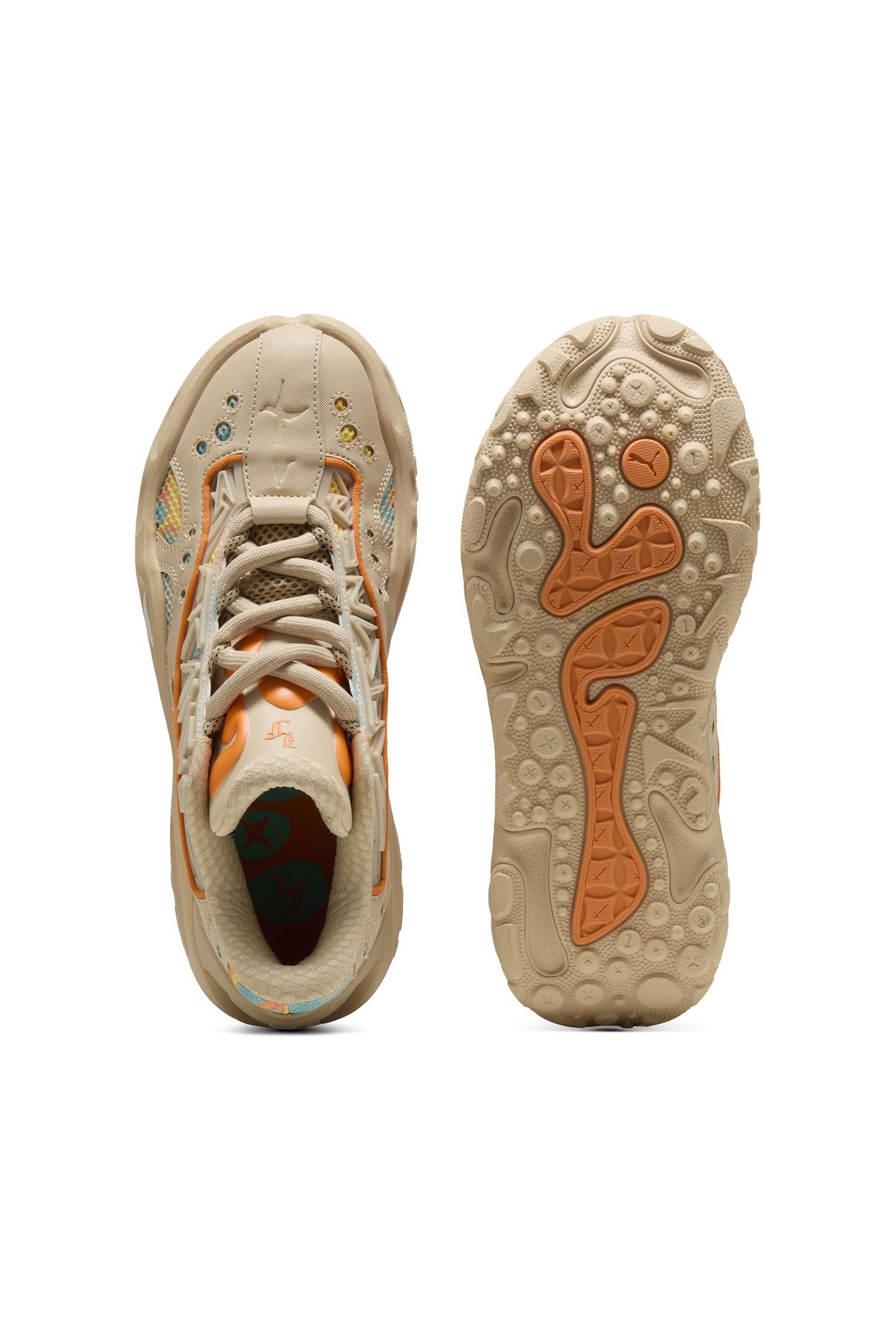 UNISEX LA FRANCÉ RNR LIGHT SAND-ORANGE GLO-AQUATIC 8