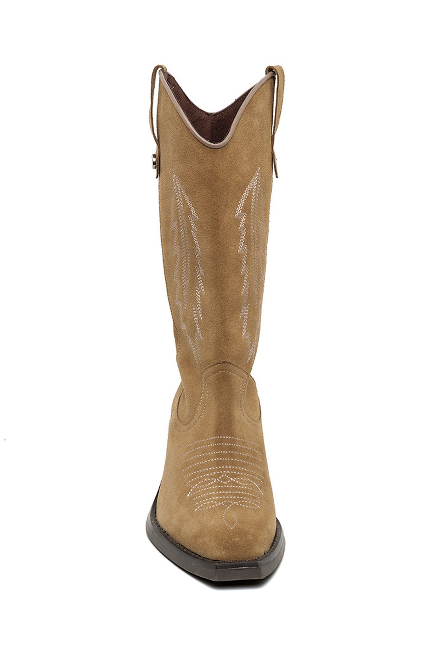 WALLACE BOOTS TAUPE SUEDE 5