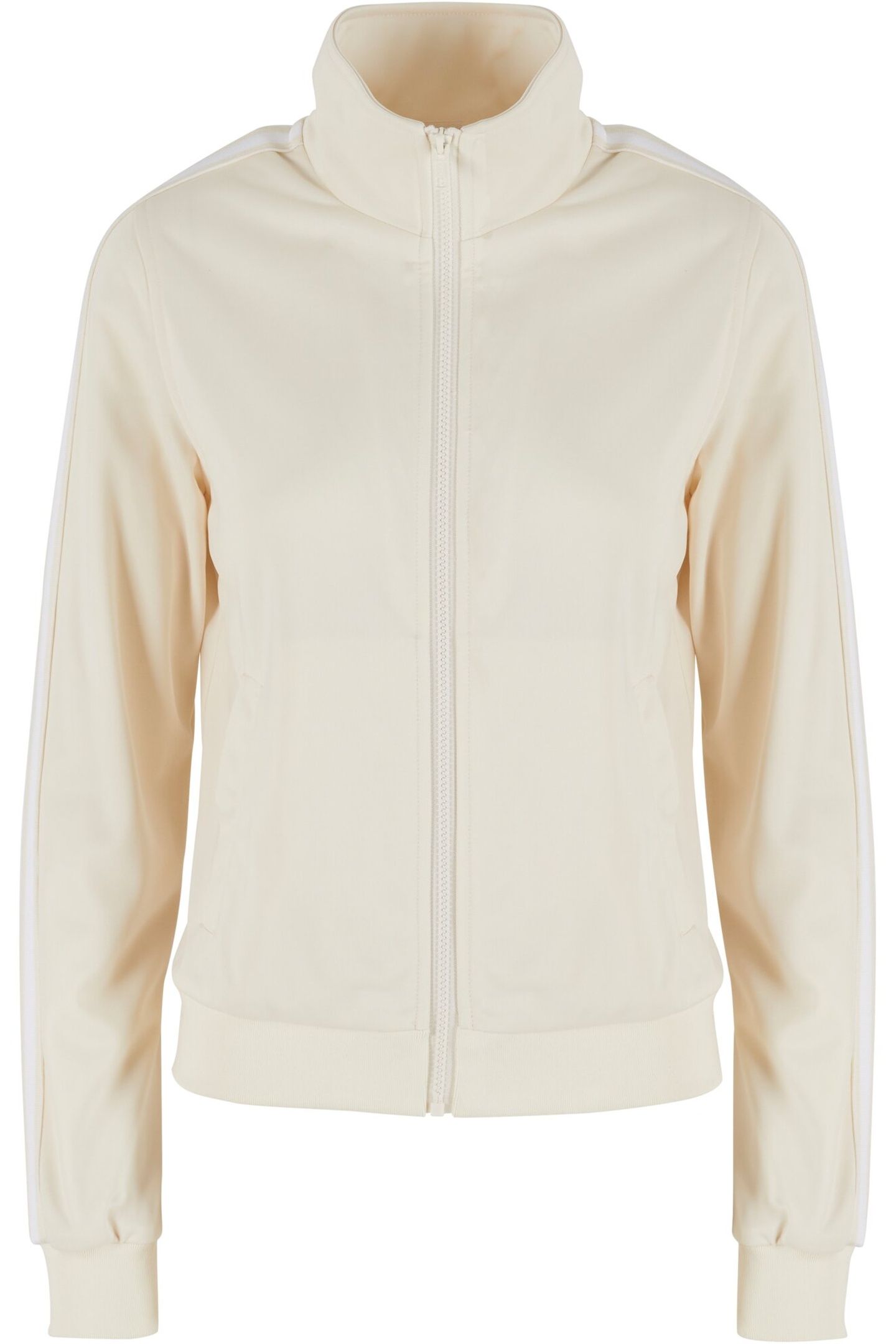 LADIES RETRO TRACK JACKET WHITESAND 5