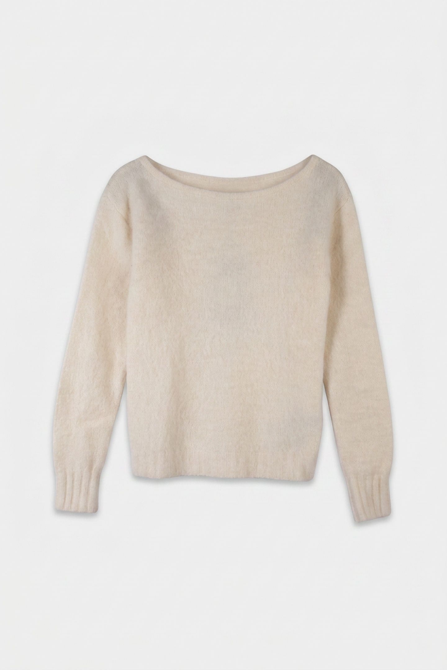 AGNES BOAT NECK TOP MACADAMIA MULTI 3