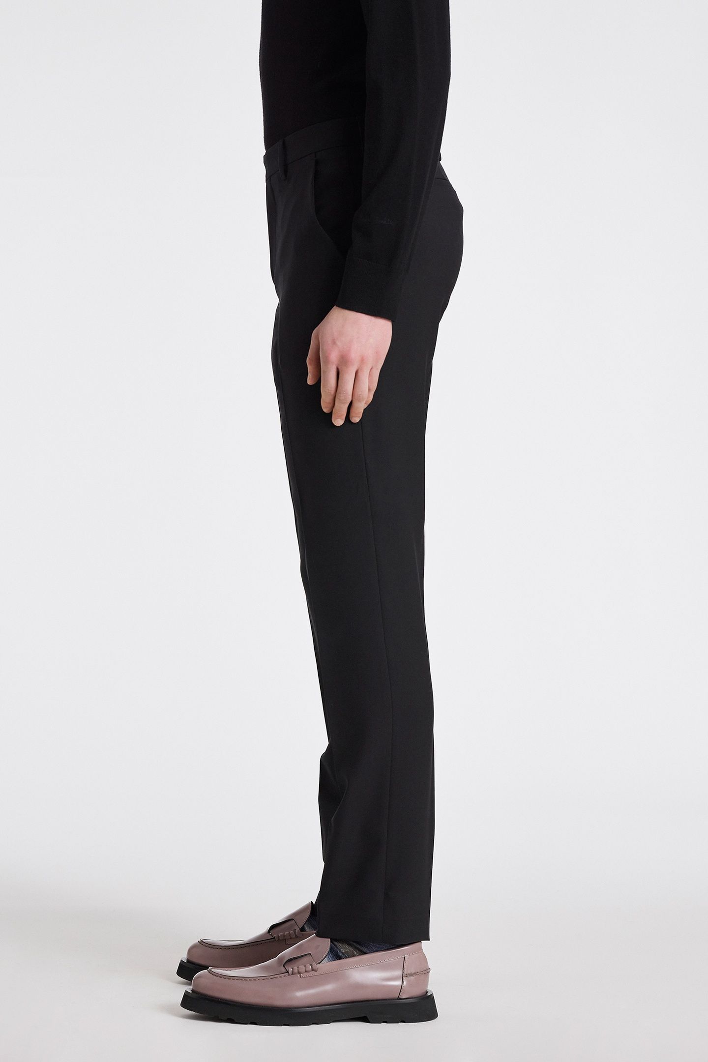 GENTS SLIM FIT TROUSER BLACK 4