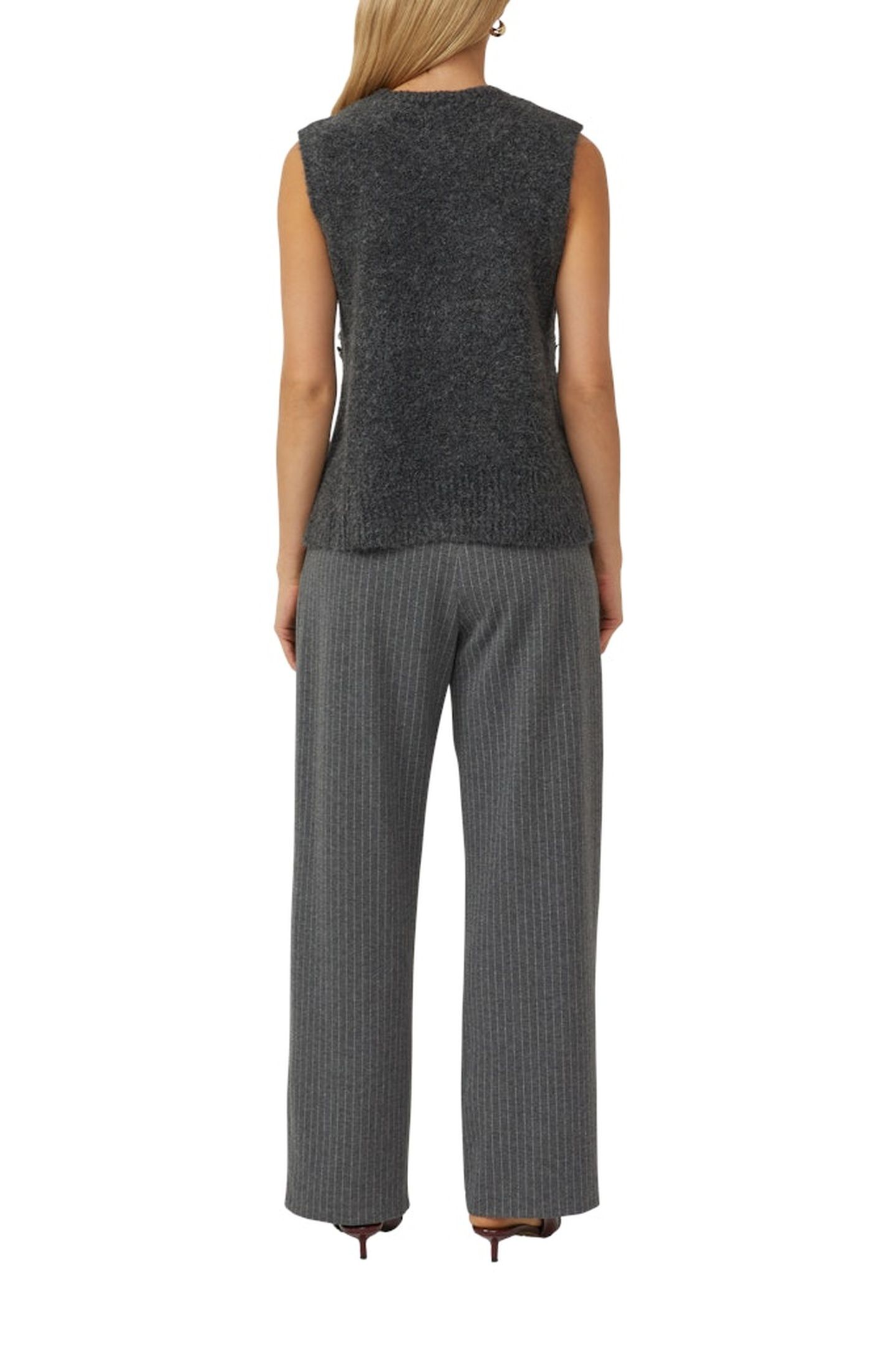 S.OLIVER PULLOVER GREY/BLACK 2