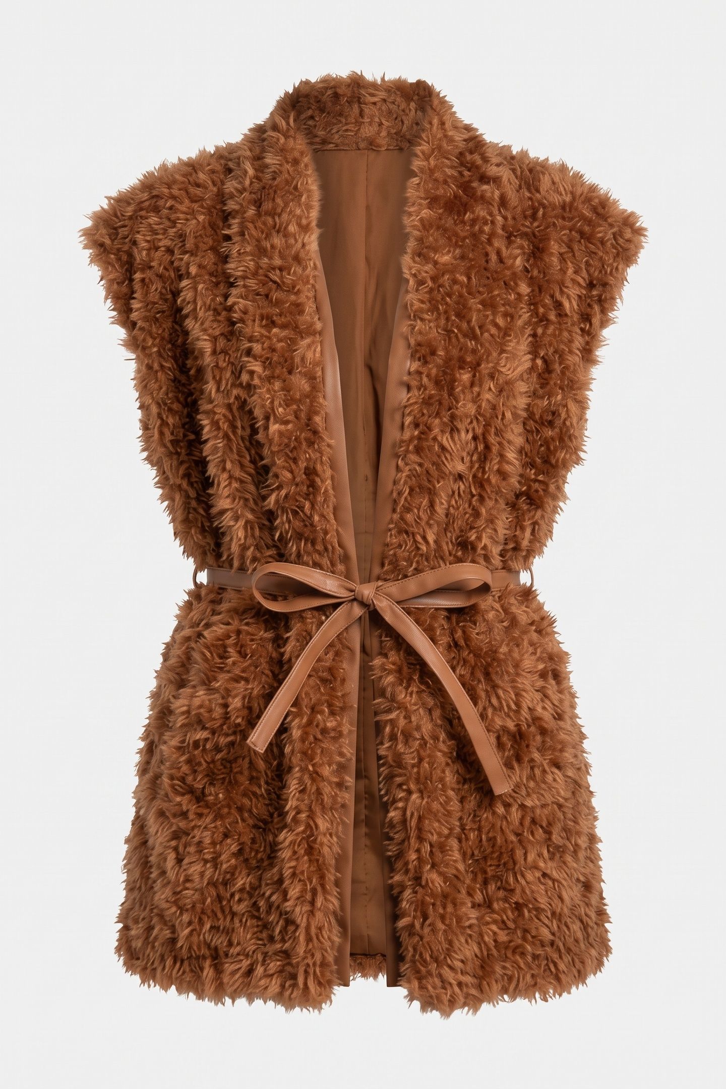 DIAZ GILET BROWN 3