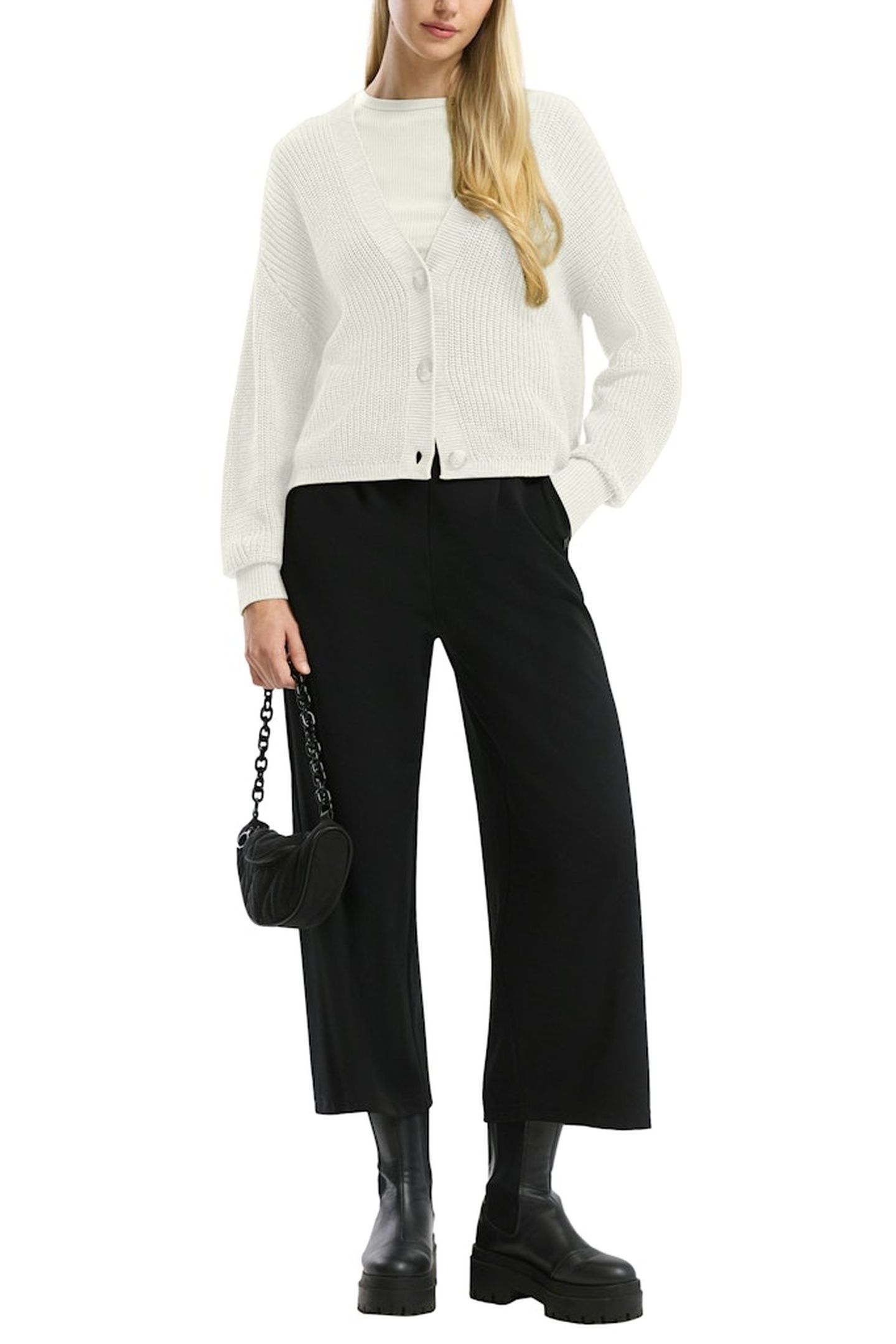 S.OLIVER-QS CARDIGAN OFFWHITE 1