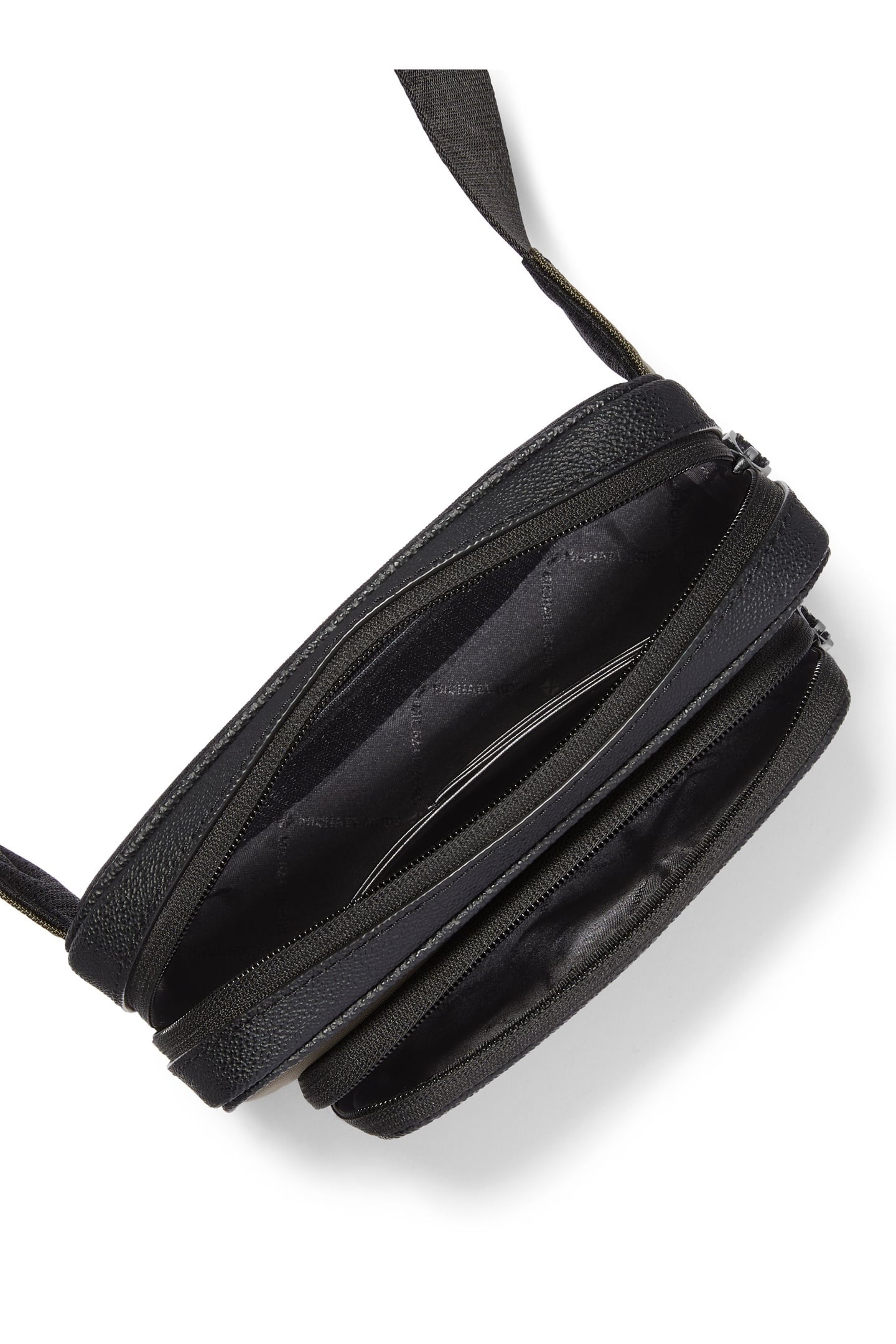 DOUBLE ZIP BELT BAG OLIVE 2