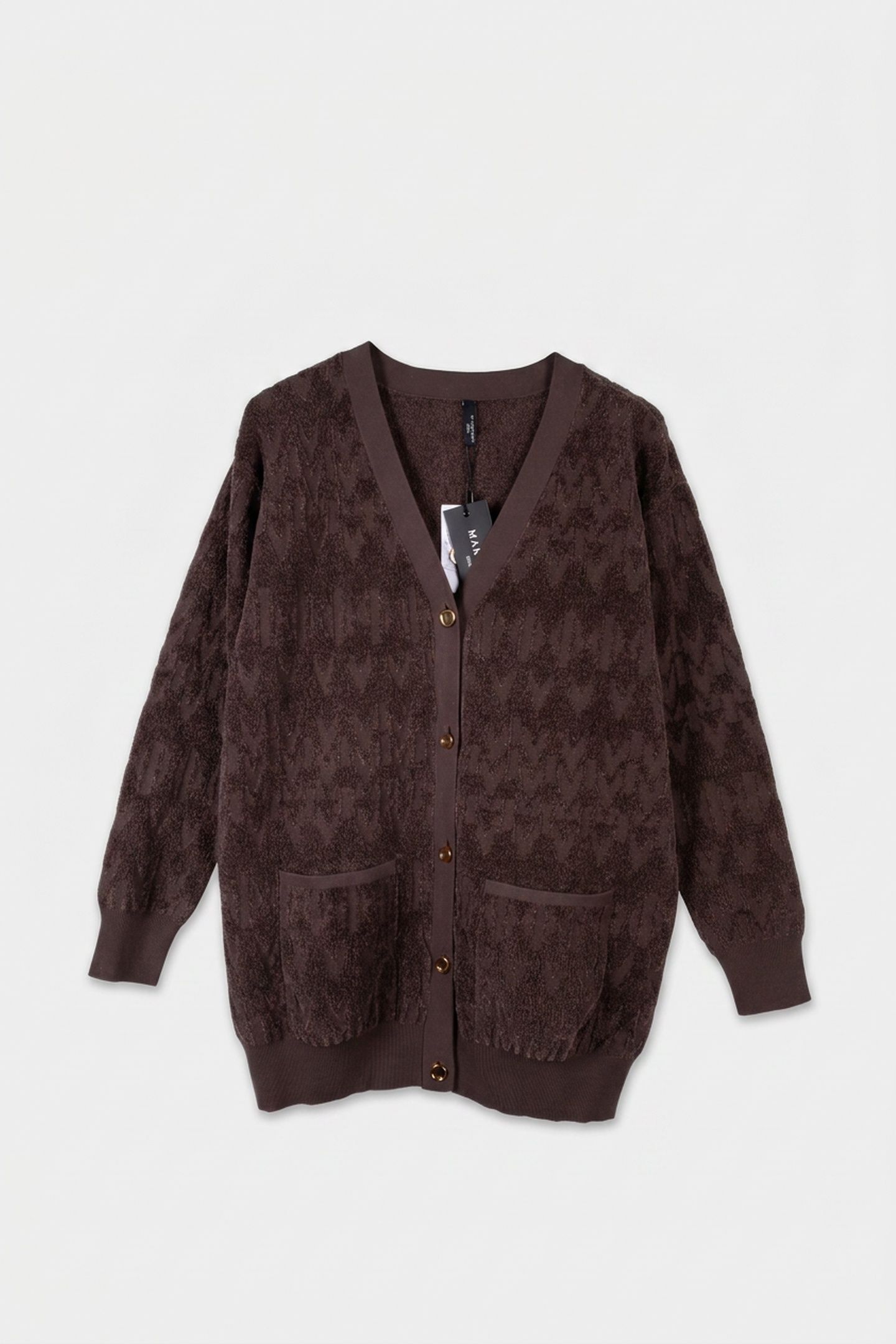ADELE LOGO CHENILLE CHOCOLATE BROWNIE 3