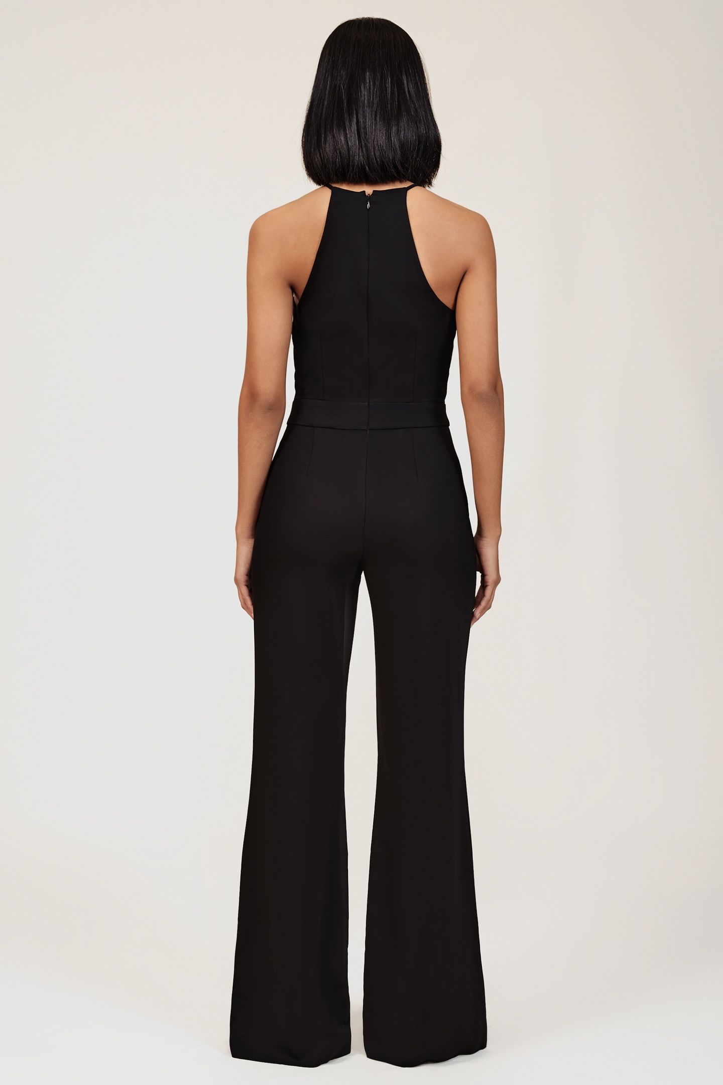 CHAIN DETAIL JUMPSUIT BLACK 2