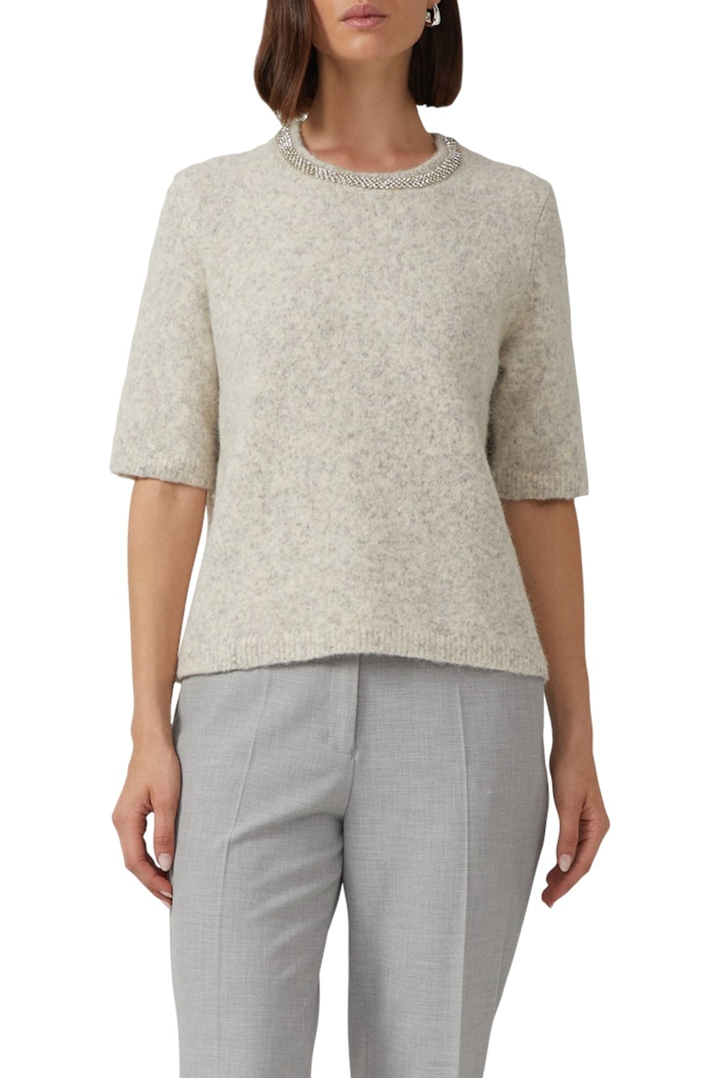 S.OLIVER PULLOVER ECRU 1