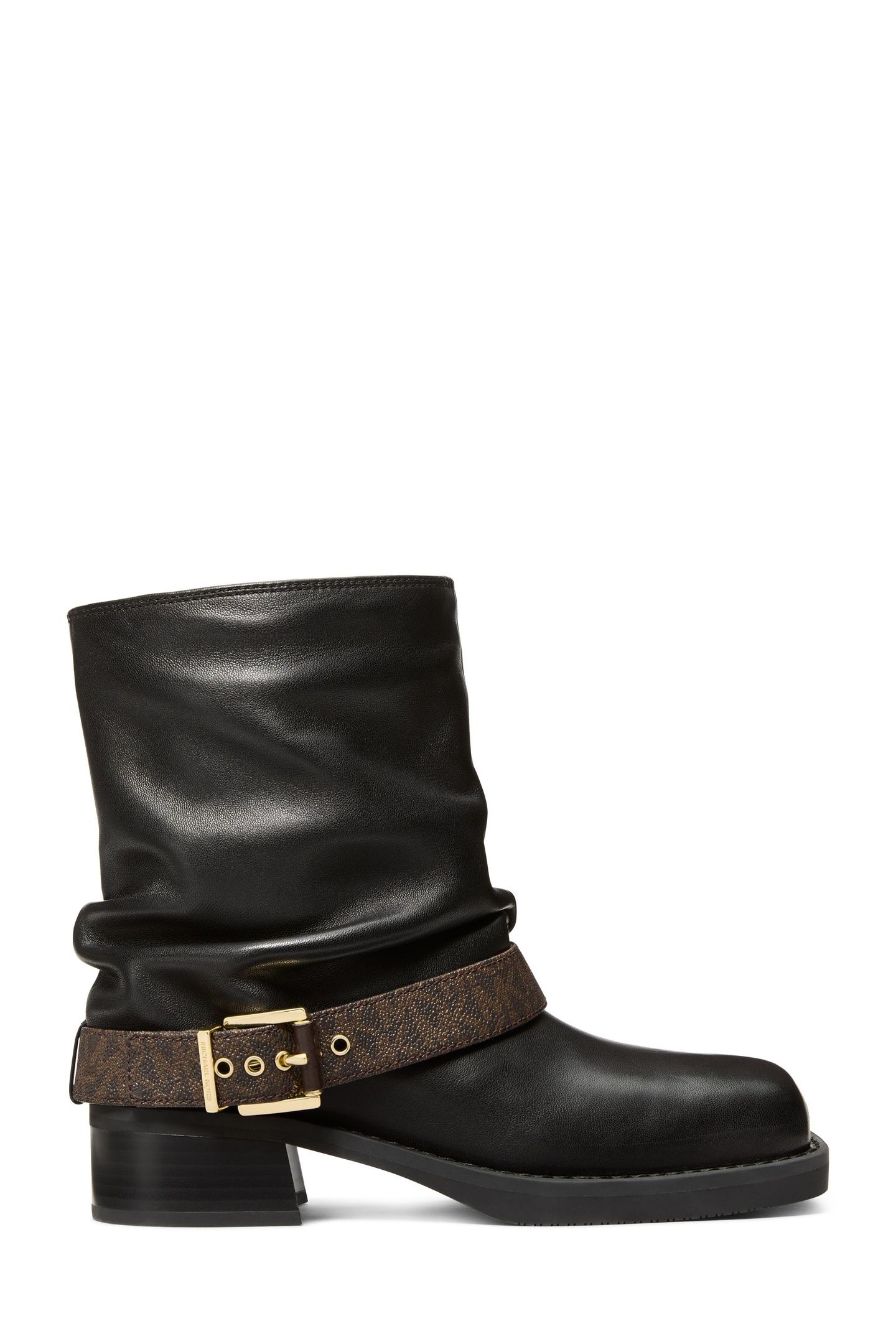 COLBY FLAT BOOTIE BROWN/BLACK 1