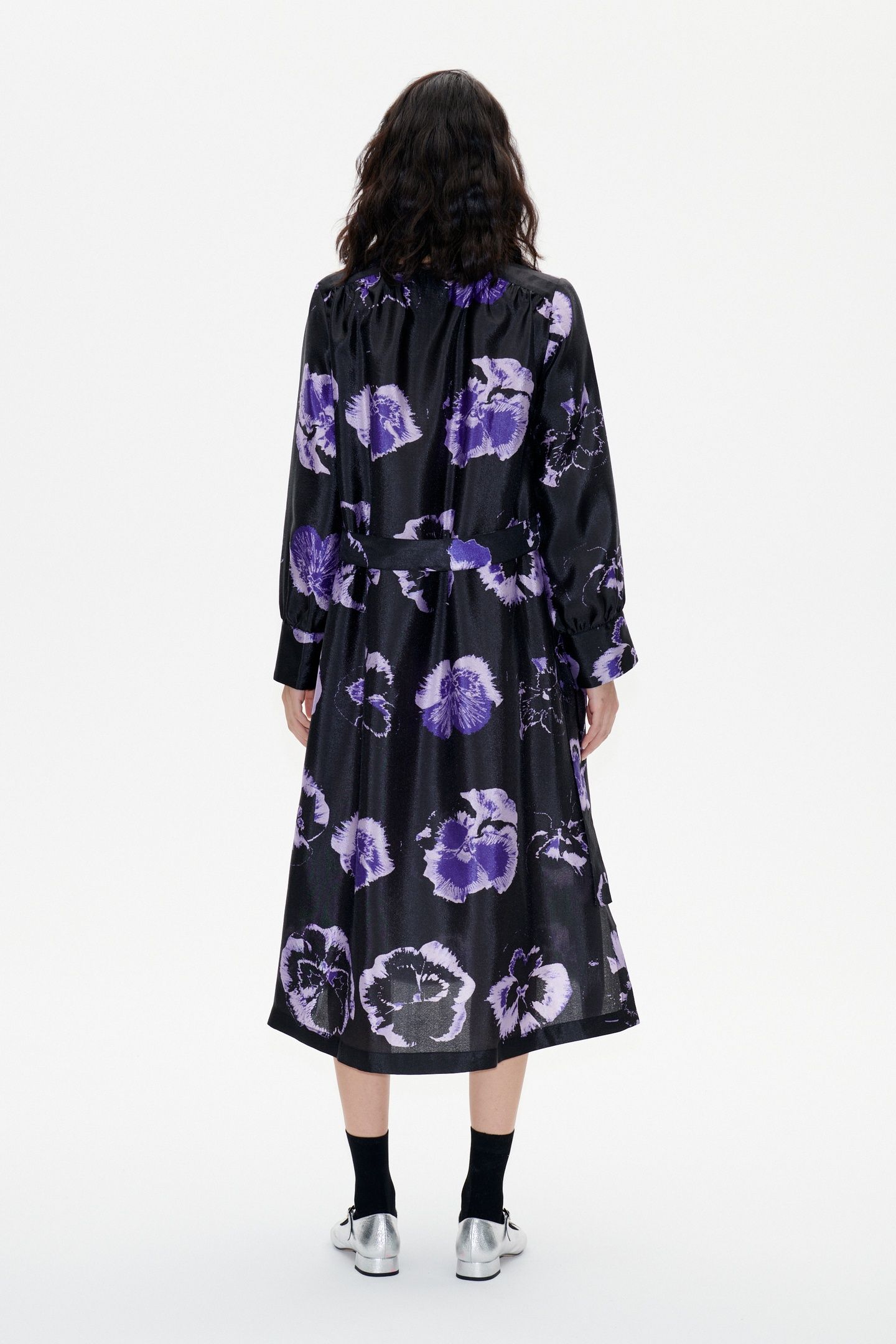 ARADINA DRESS PURPLE PANSY 2