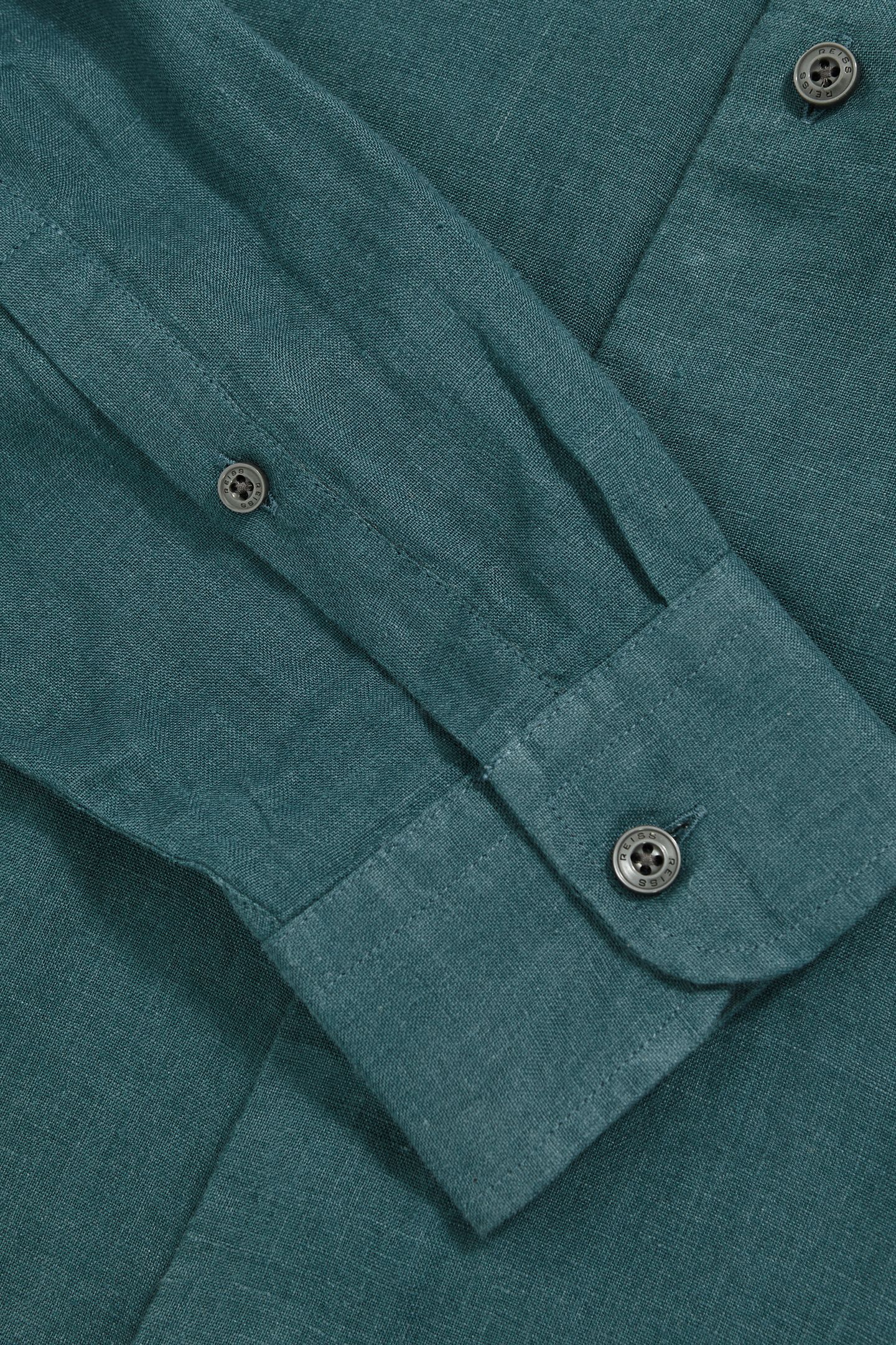 LS LINEN SHIRT ORION BLUE 6