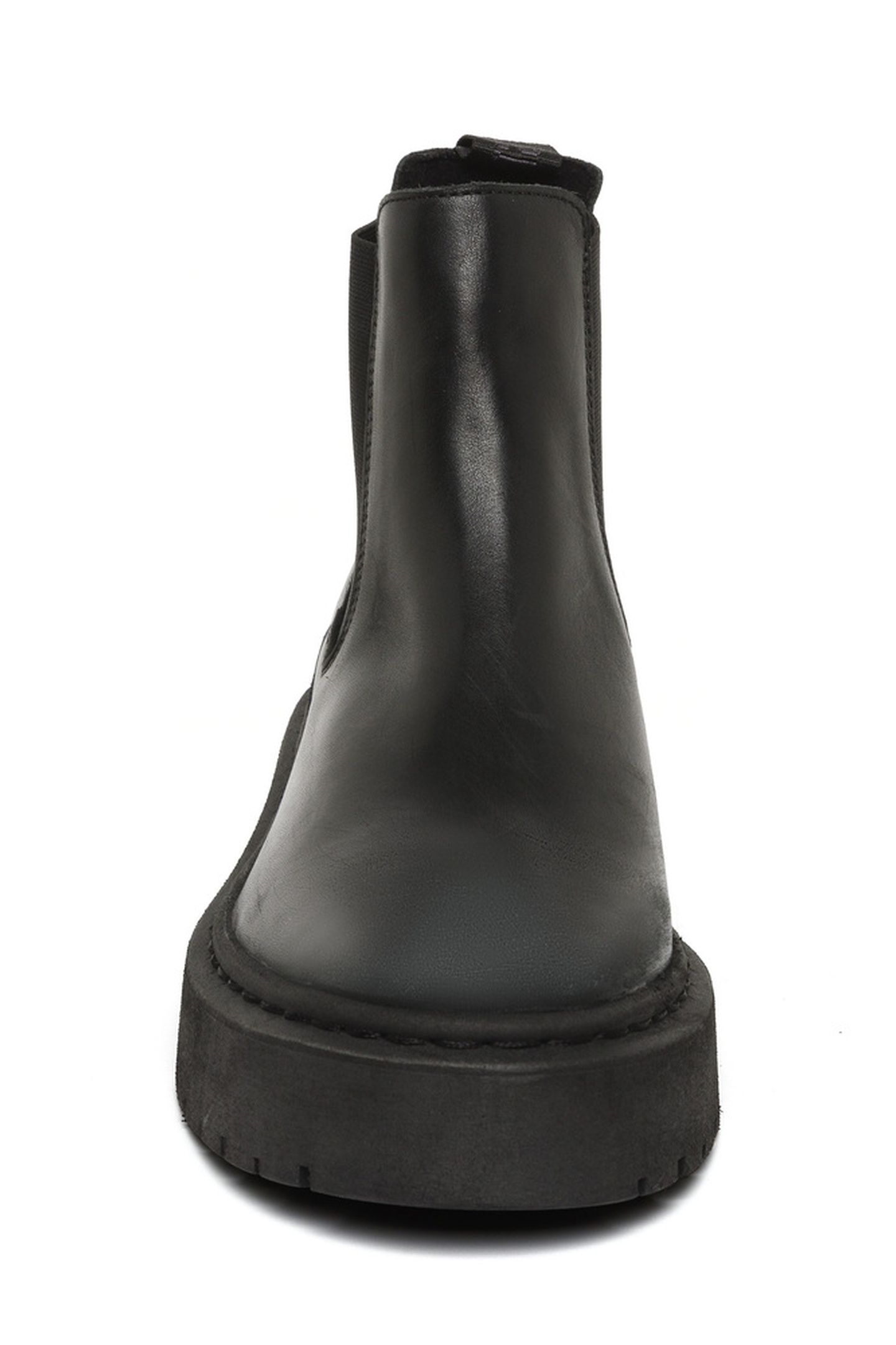 GLENNIS BOOTIES BLACK LEATHER 3