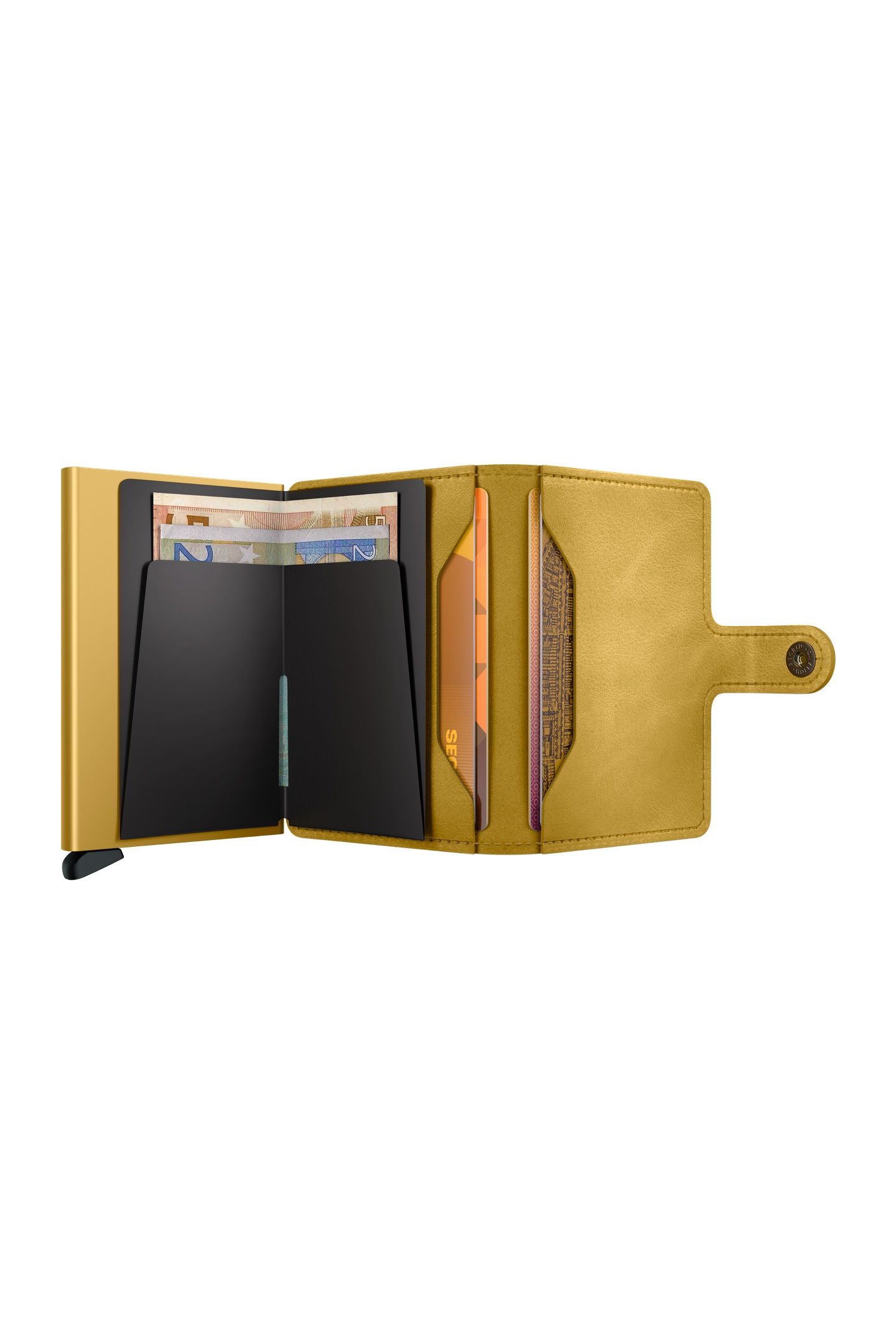UNISEX MINIWALLET VINTAGE YELLOW 4