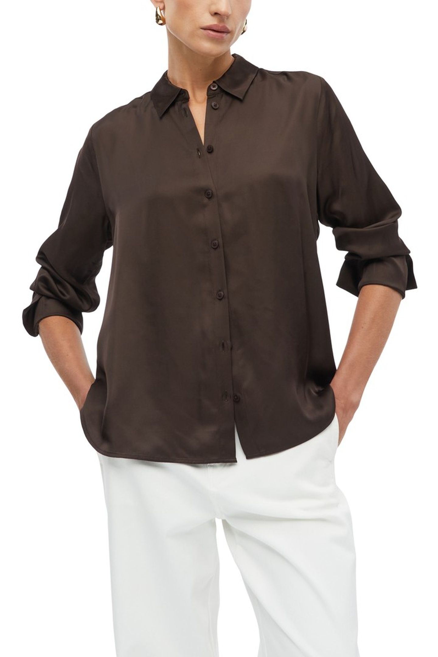S.OLIVER BLOUSES BROWN 4