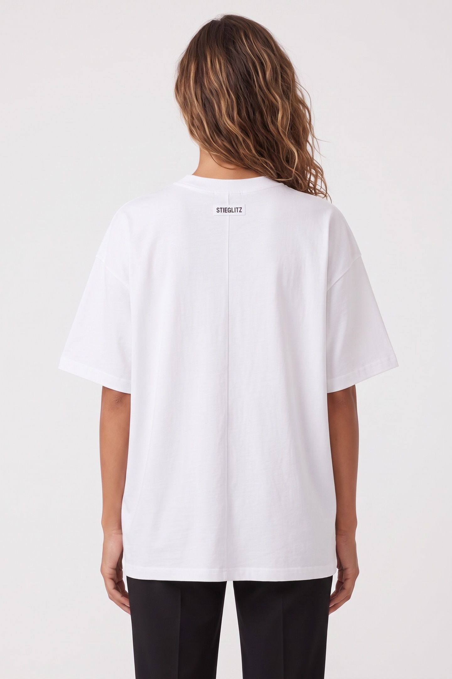 NOS BASIC OVERSIZED T-SHIRT WHITE 4