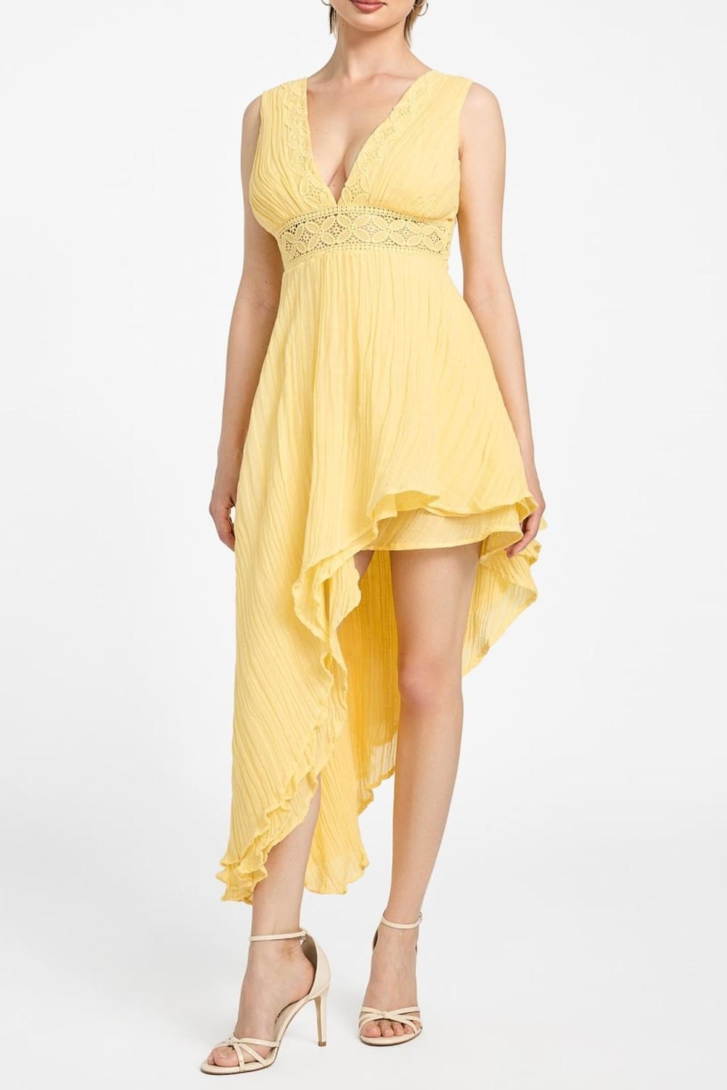 SL DANNY DRESS RAISE SUN YELLOW 1
