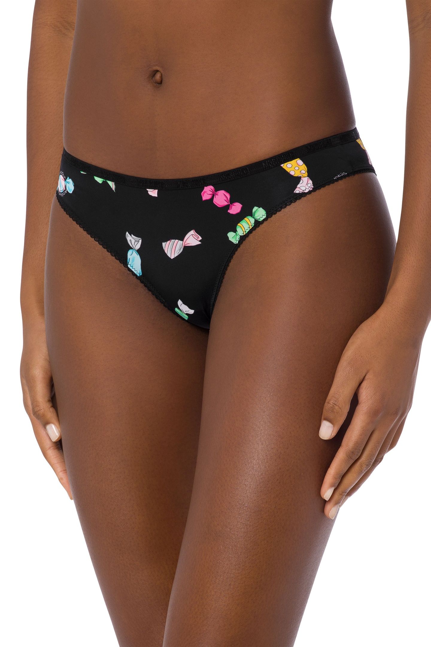 SET OF 3 PATTERNED BRIEFS BLACK 4