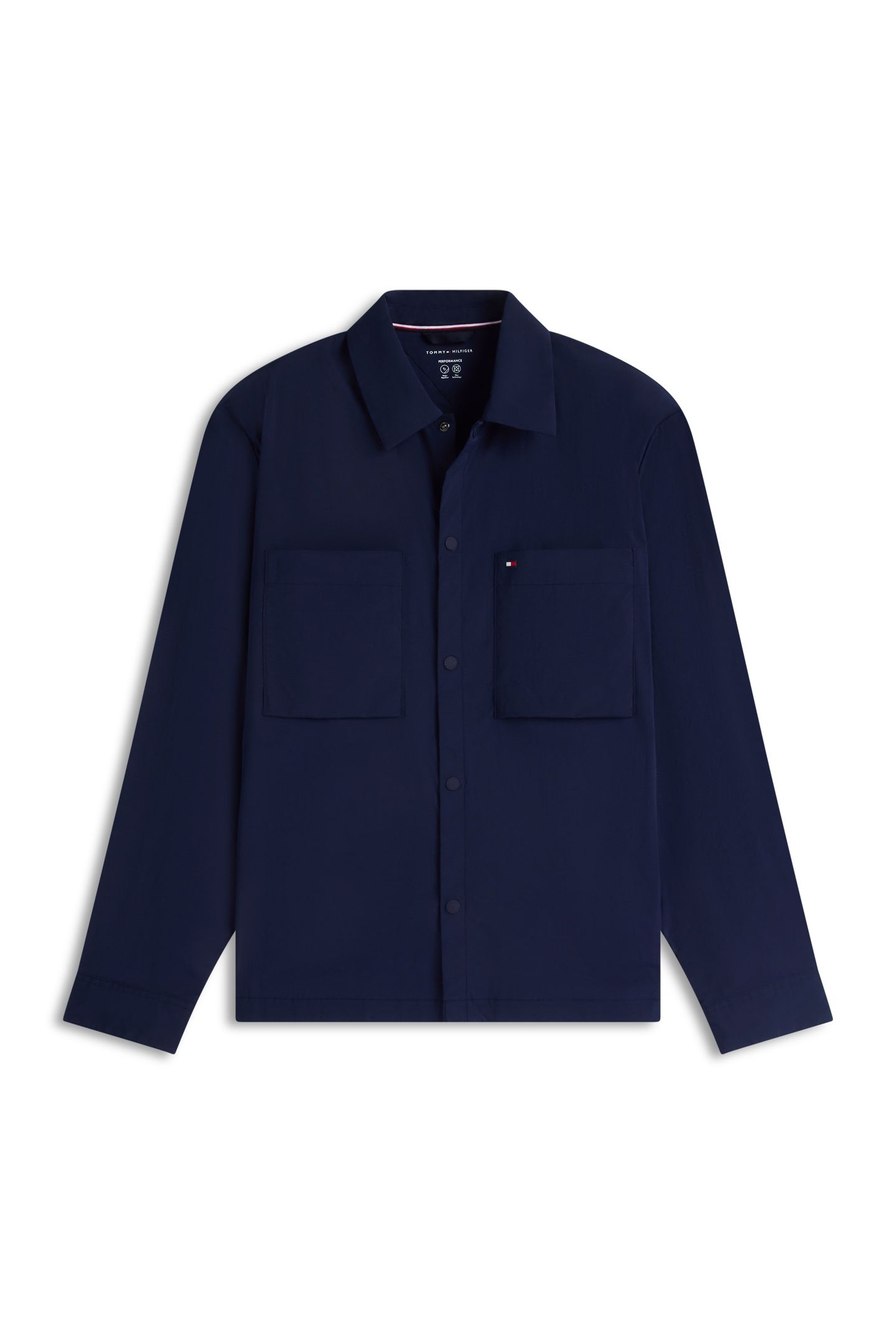 SPORTY TECH SHIRT JACKET CARBON NAVY 4