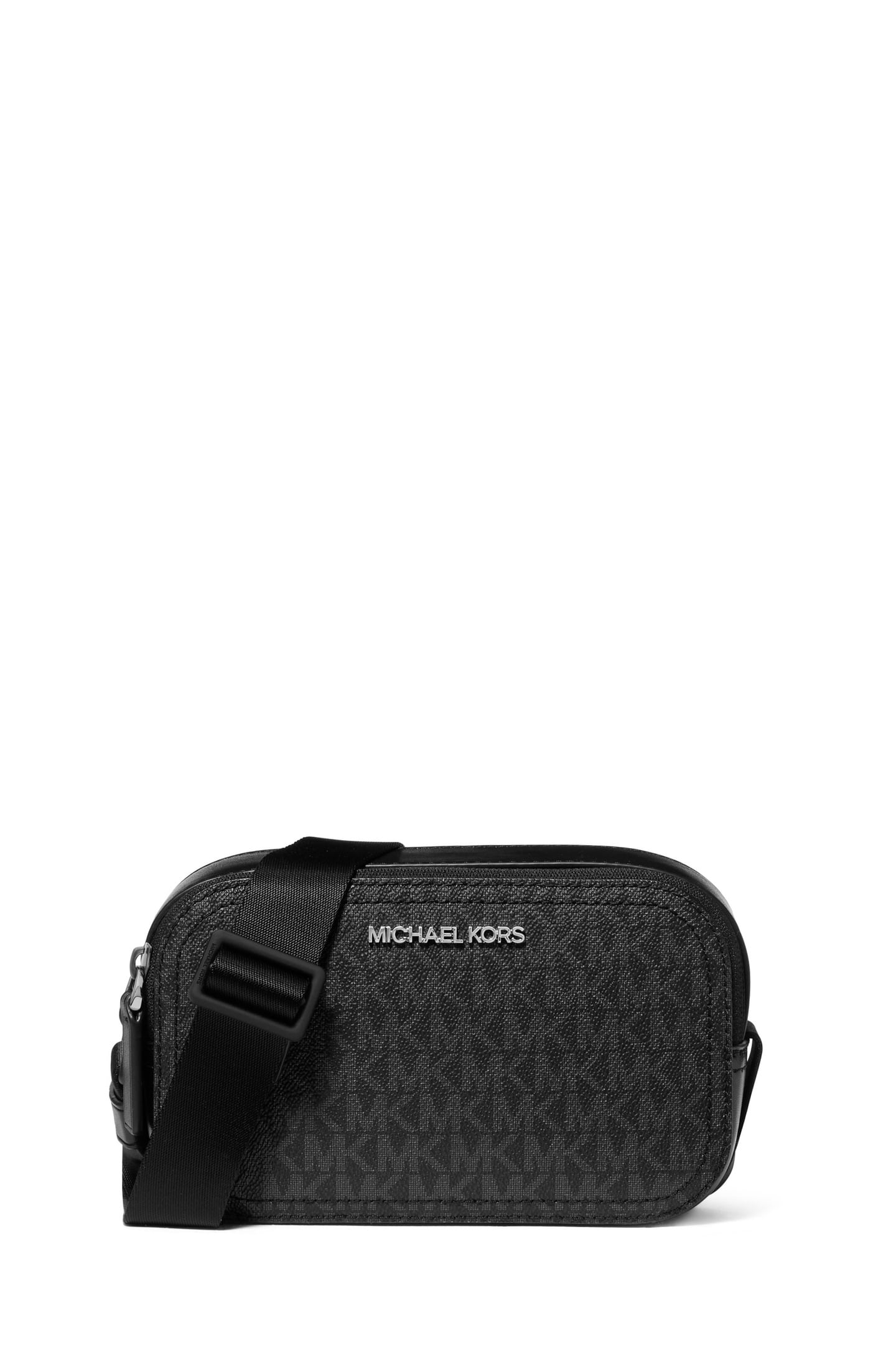 DOUBLE ZIP MEDIUM CAMERA BAG BLACK 1