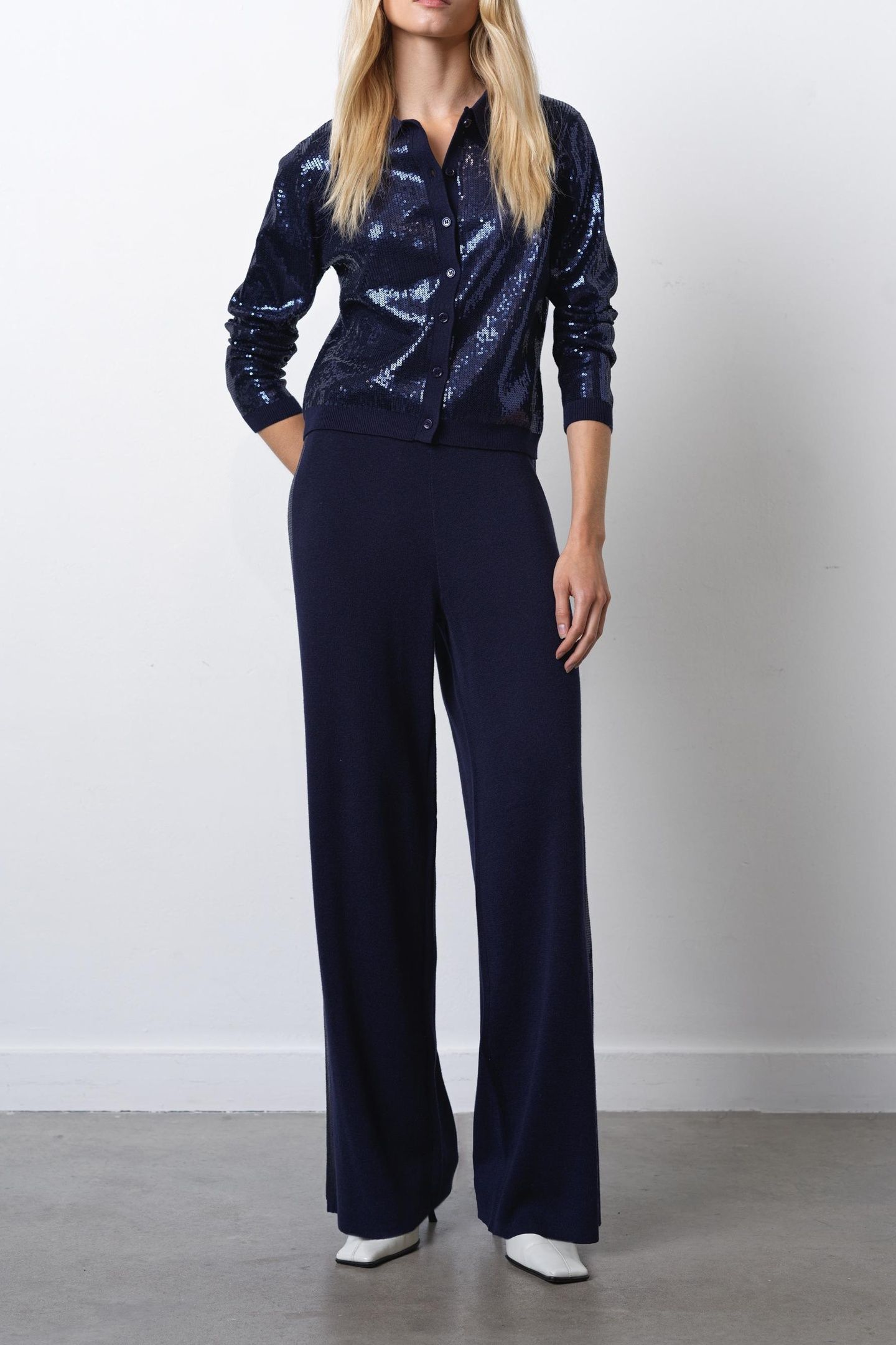 HANNAH SEQ TROUSER NAVY NAVY 1