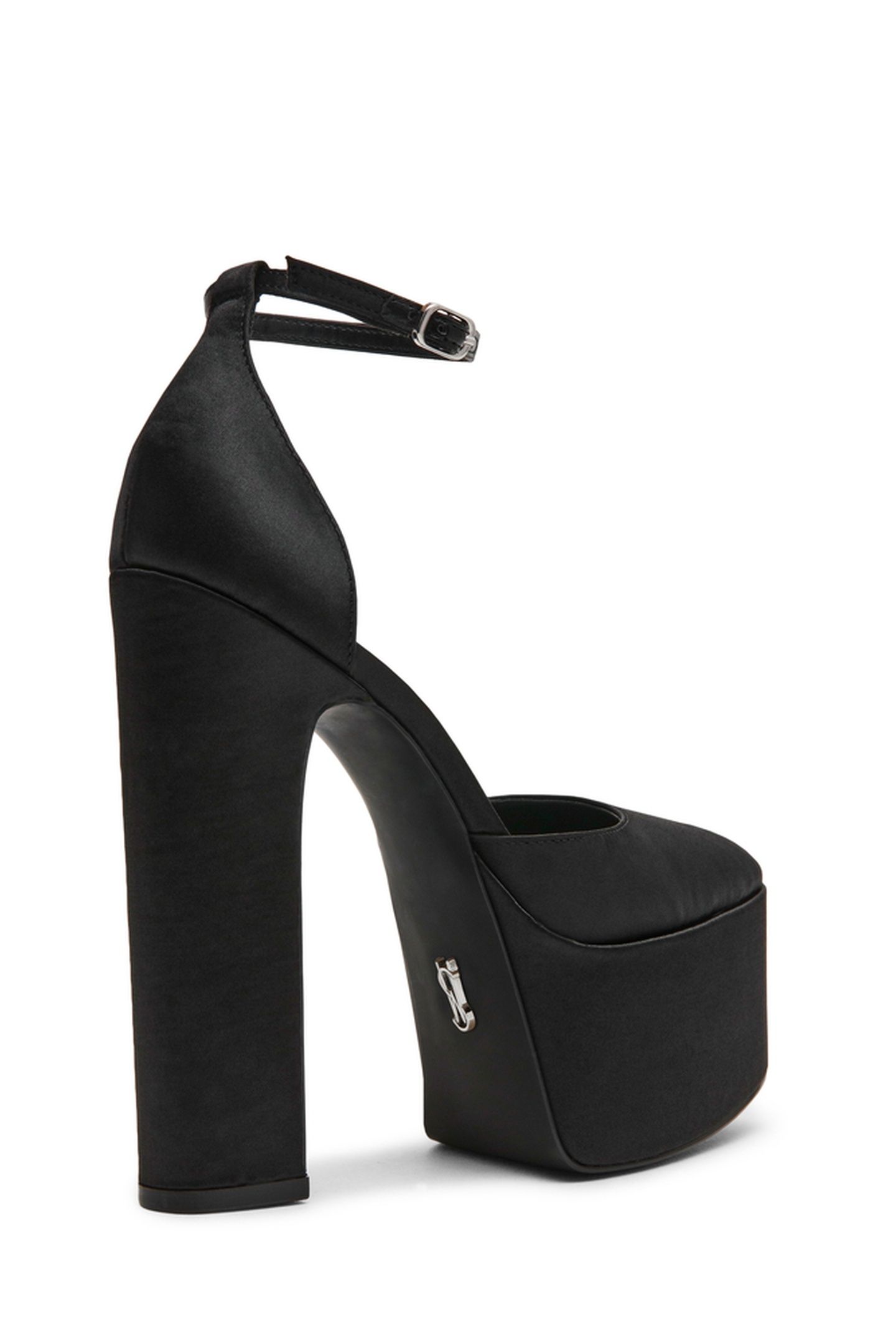 SELESTINE PUMPS BLACK SATIN 3