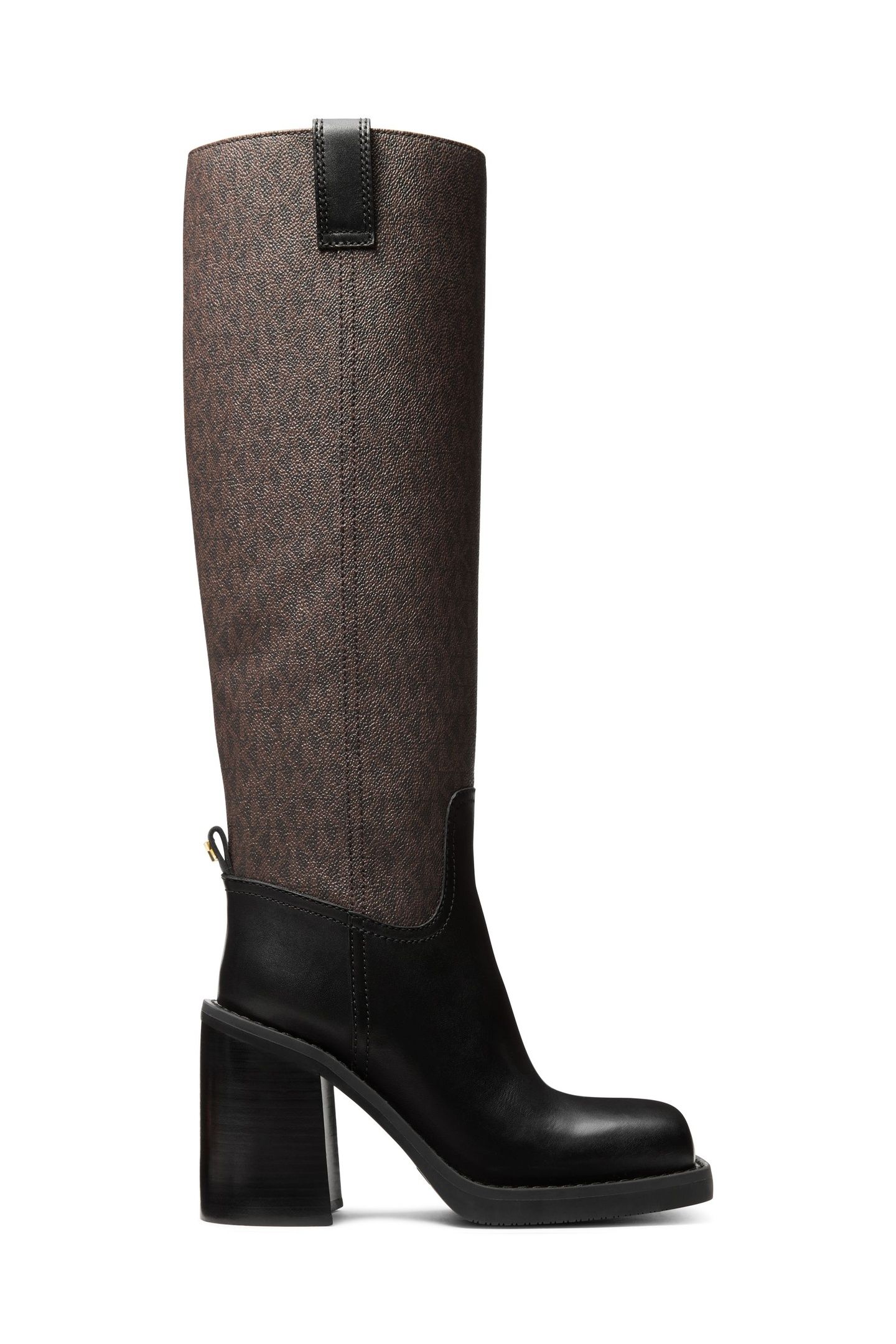 HOUSTON HEELED BOOT BROWN/BLACK 1
