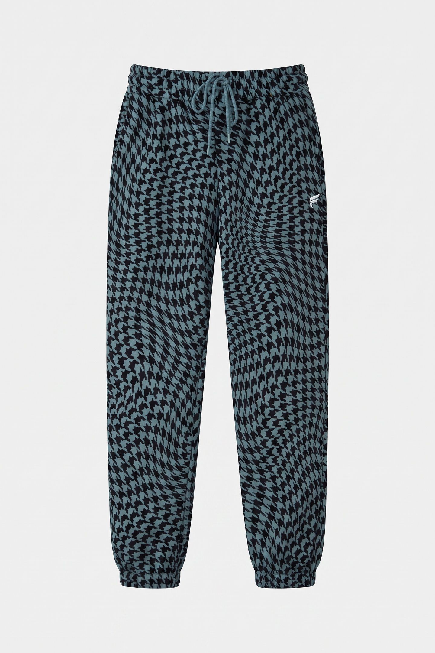 FOREVER FLEECE GO-TO SWEATPANTS WARPED HOUNDSTOOTH/ARCTIC WA 3